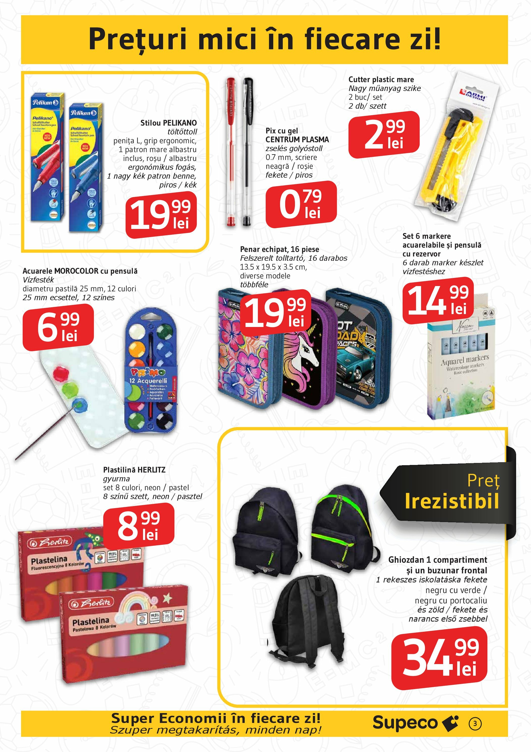 supeco - Catalog Supeco - Bilingv online – oferte valabile din 21.08. - page: 3