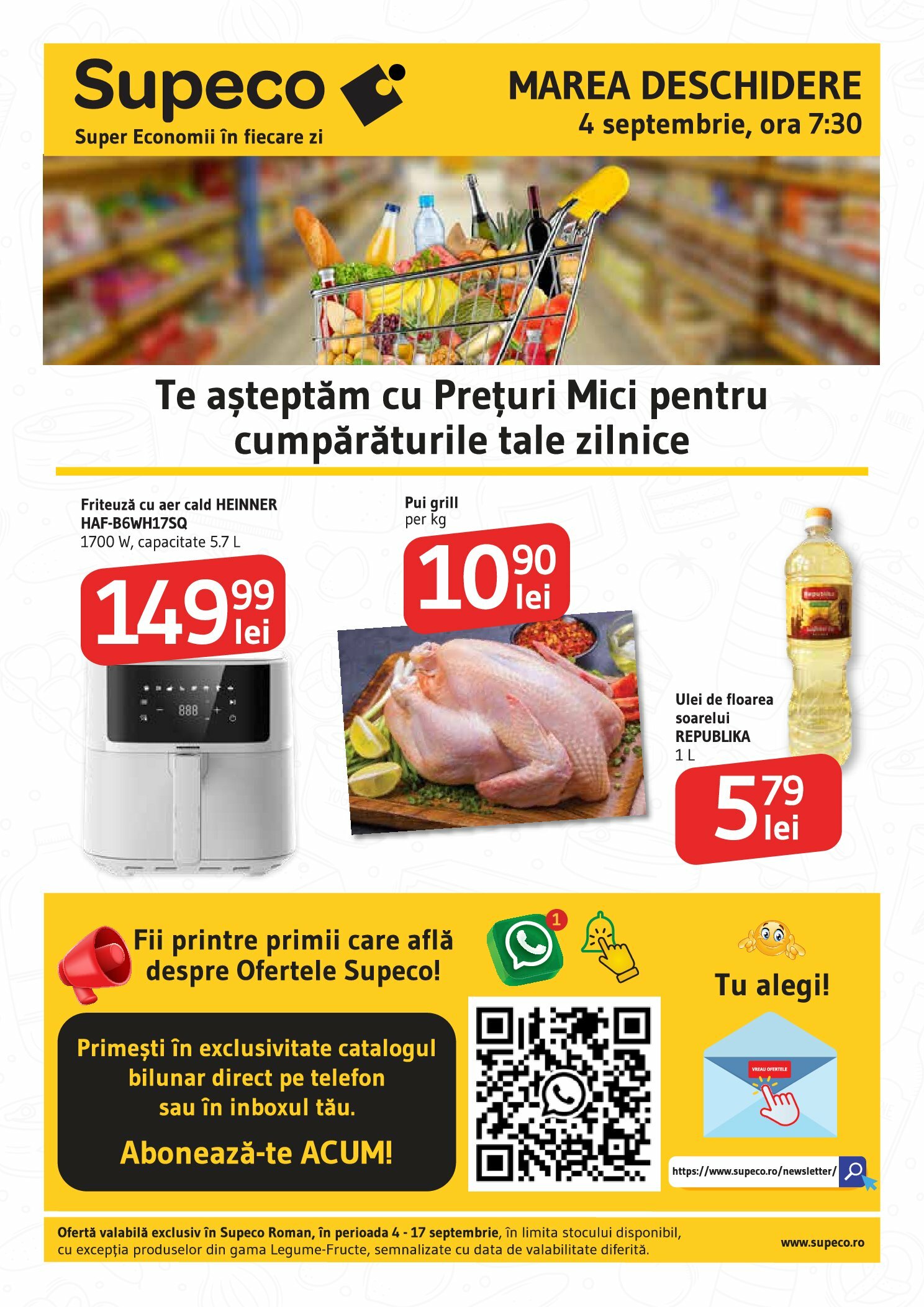 supeco - Catalog Supeco - Deschidere Roman online – oferte valabile din 04.09.