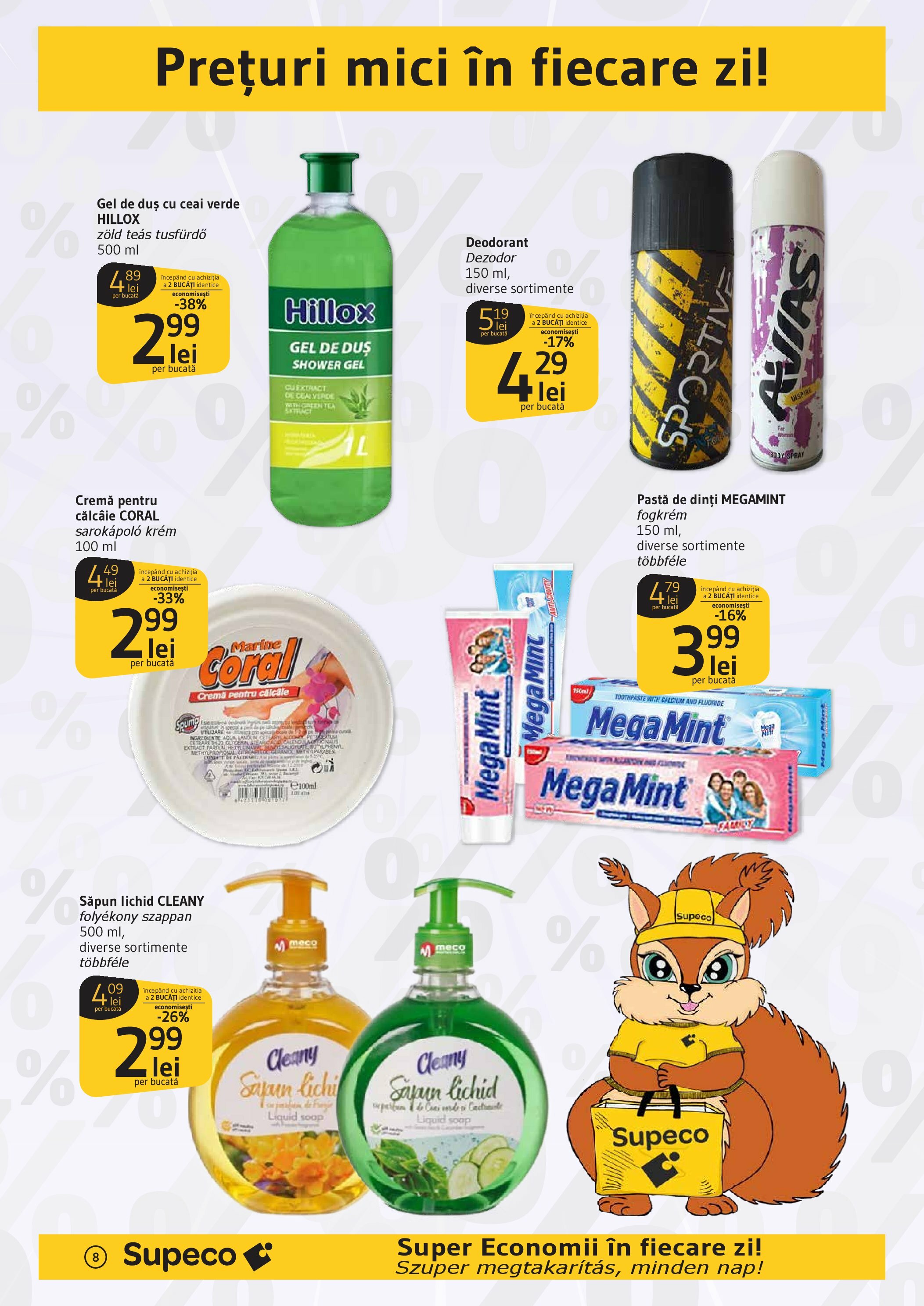 supeco - Catalog Supeco - Prim Pret Bilingv online – oferte valabile din 28.08. - page: 8