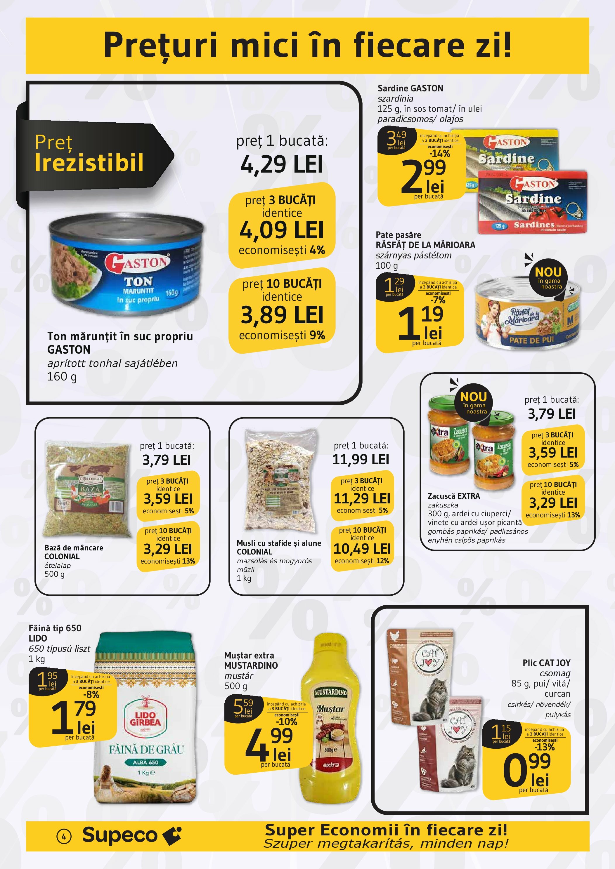 supeco - Catalog Supeco - Prim Pret Bilingv online – oferte valabile din 28.08. - page: 4