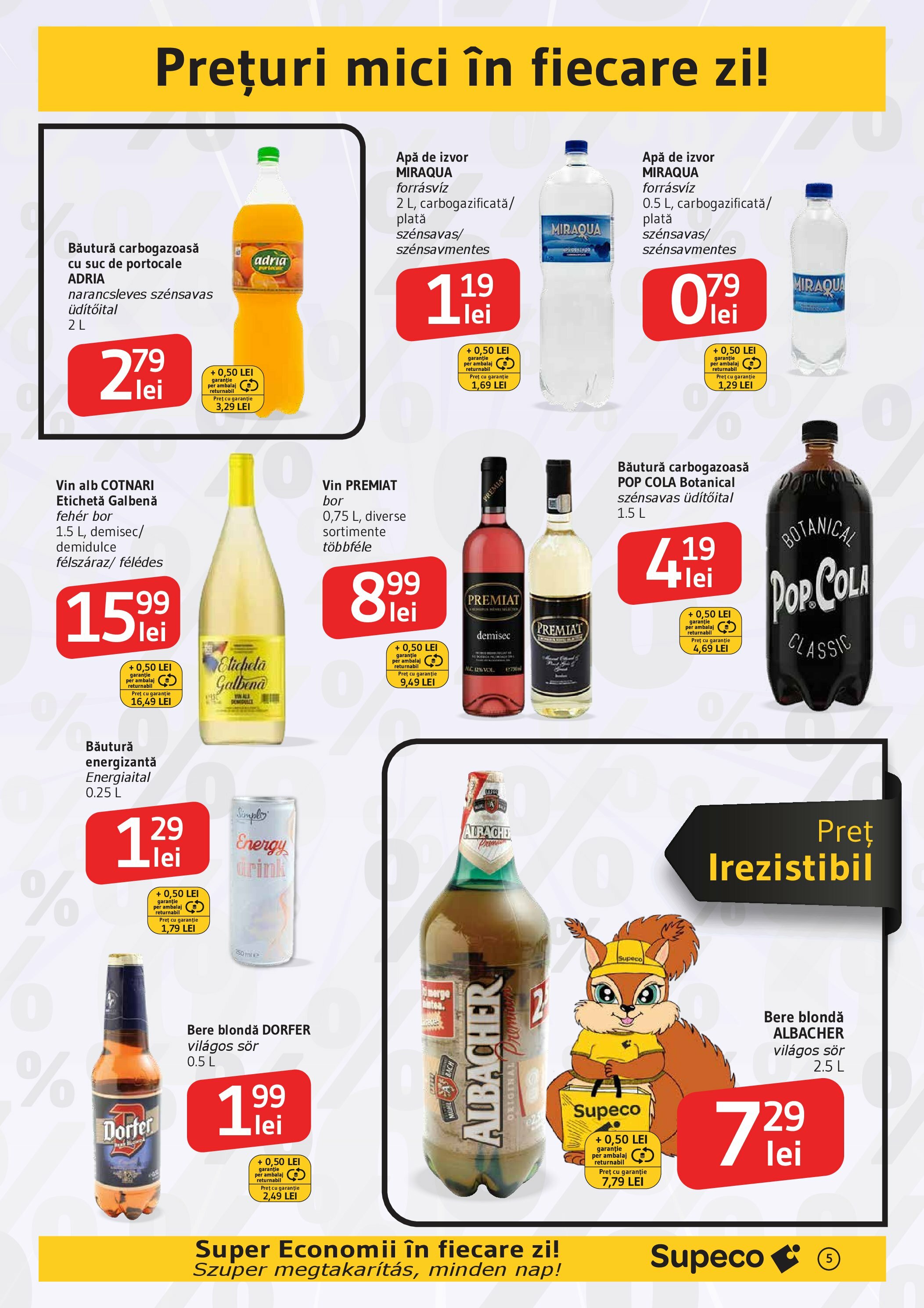 supeco - Catalog Supeco - Prim Pret Bilingv online – oferte valabile din 28.08. - page: 5