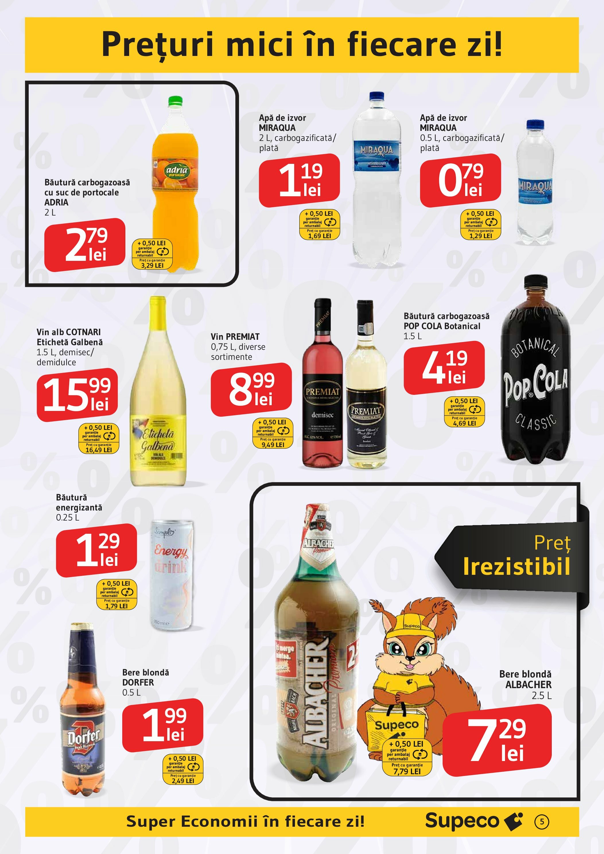 supeco - Catalog Supeco - Prim Pret online – oferte valabile din 28.08. - page: 5