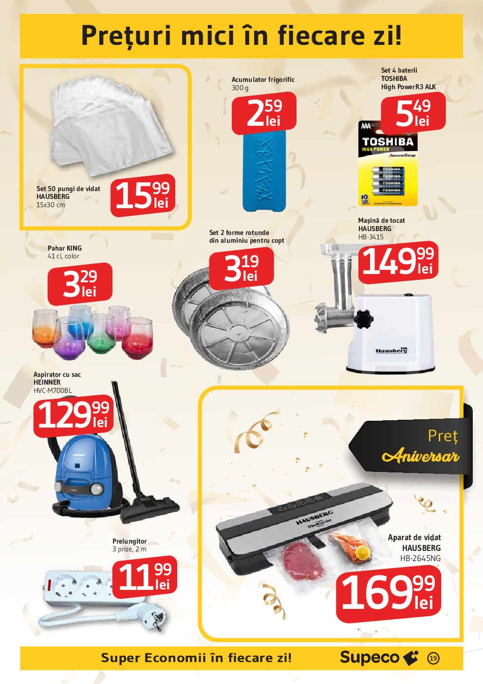 supeco - Catalog Supeco online – oferte valabile din 04.09. - page: 19