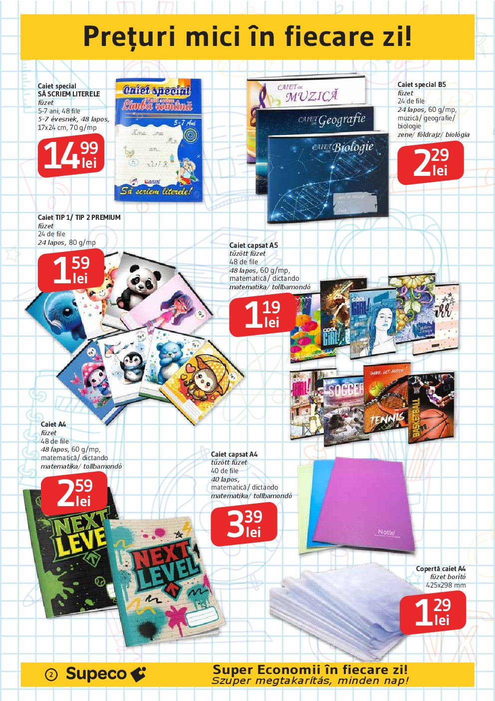 supeco - Catalog Supeco - Bilingv online – oferte valabile din 04.09. - page: 2