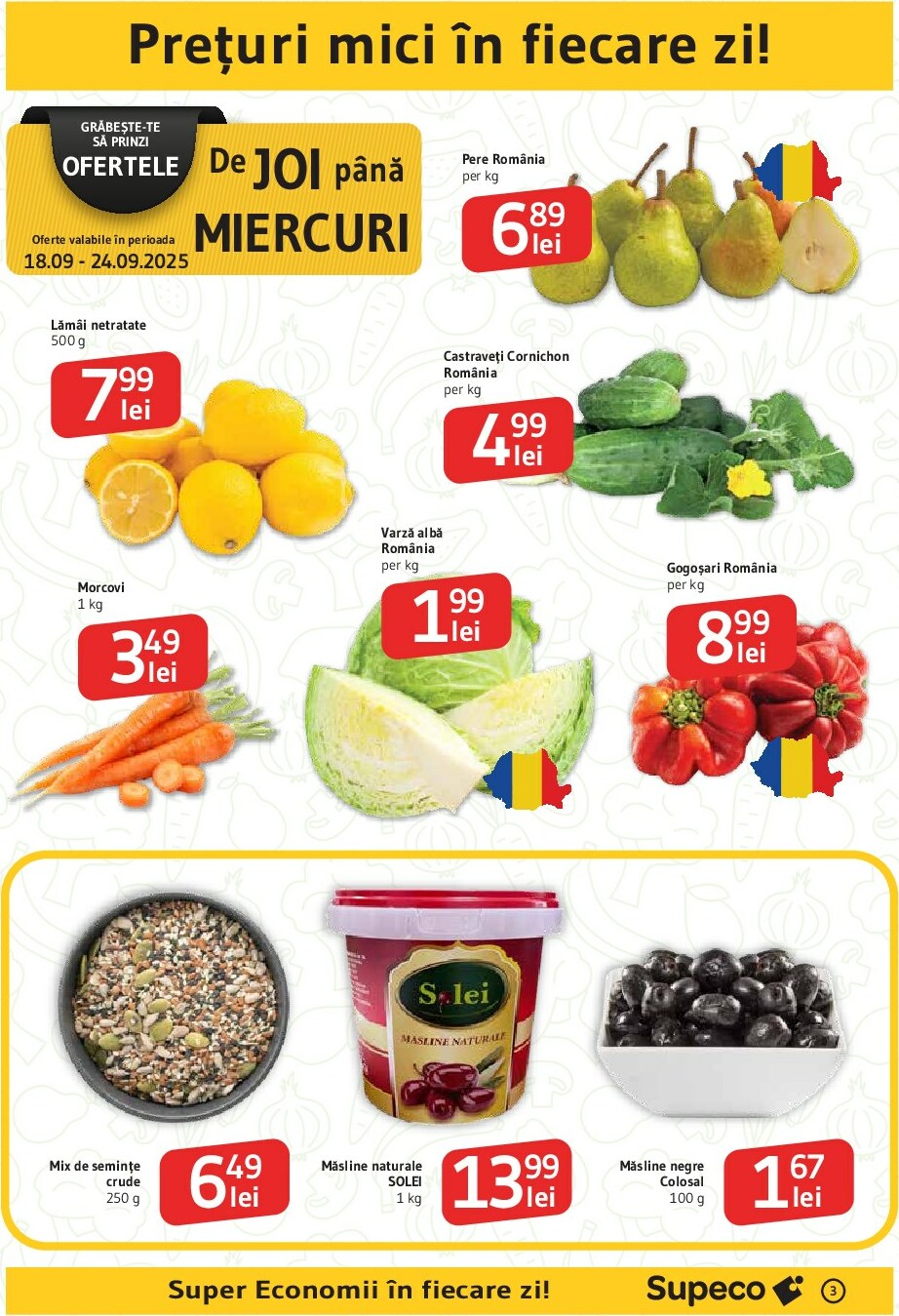 supeco - Catalog Supeco online – oferte valabile din 18.09. - page: 3