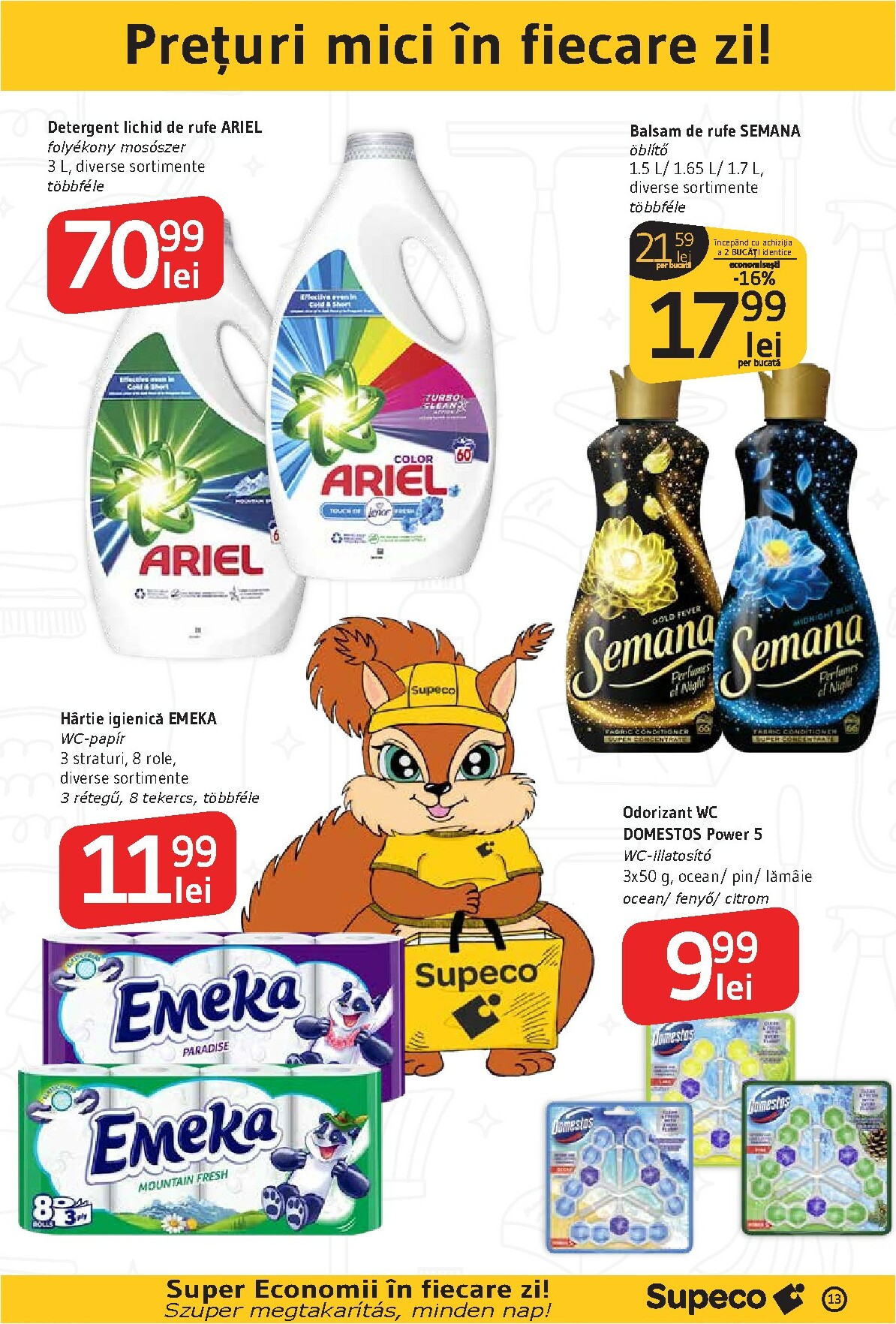 supeco - Catalog Supeco - Bilingv online – oferte valabile din 18.09. - page: 13