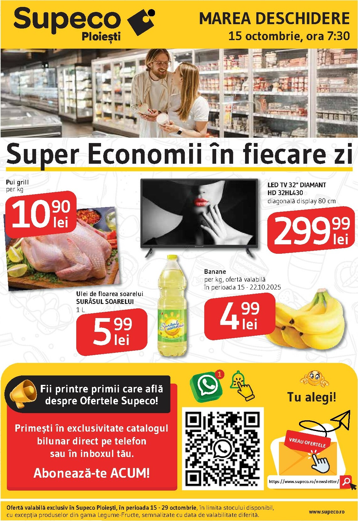 supeco - Catalog Supeco - Catalog Deschidere Ploiesti online – oferte valabile din 15.10.