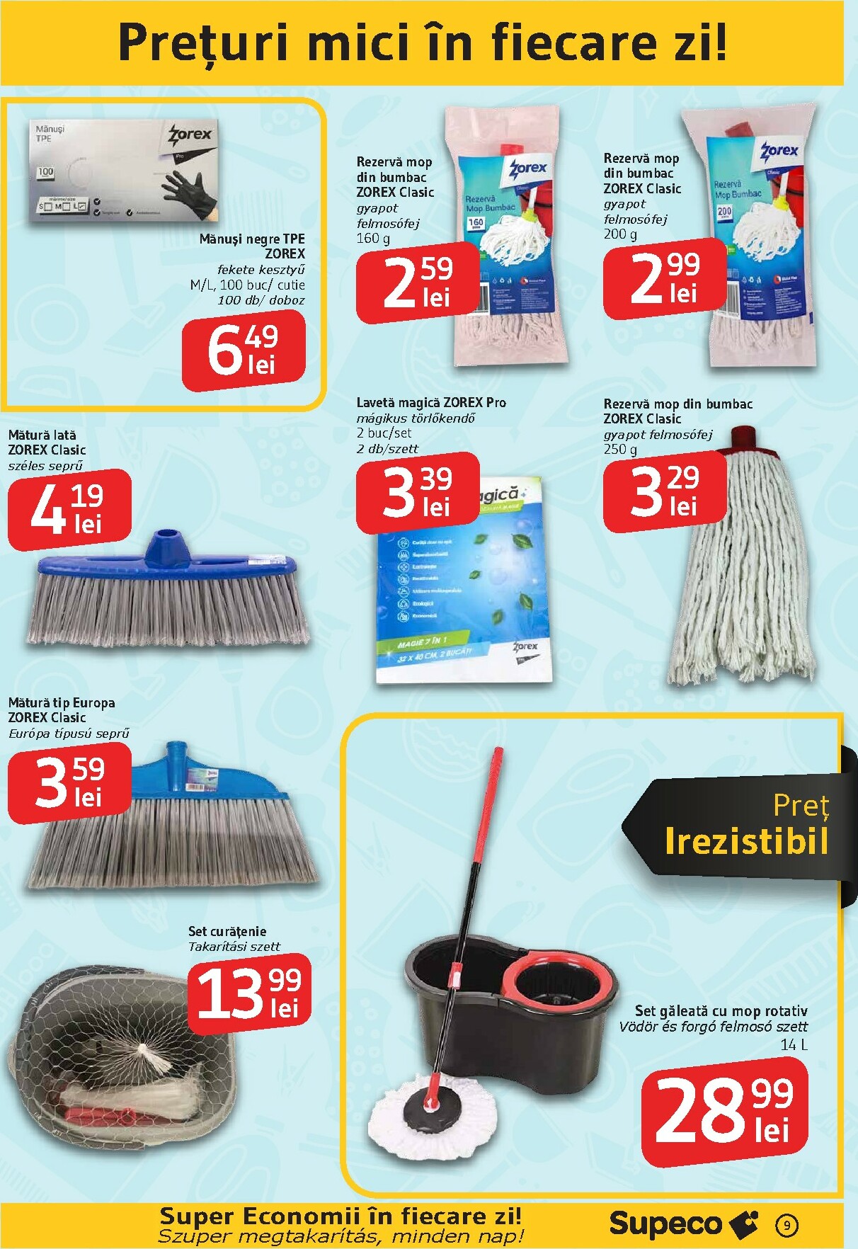supeco - Catalog Supeco - Curatenie Bilingv online – oferte valabile din 30.10. - page: 9