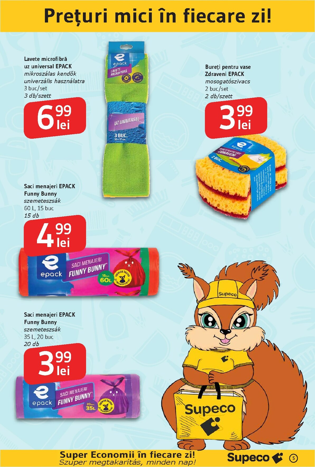 supeco - Catalog Supeco - Curatenie Bilingv online – oferte valabile din 30.10. - page: 5