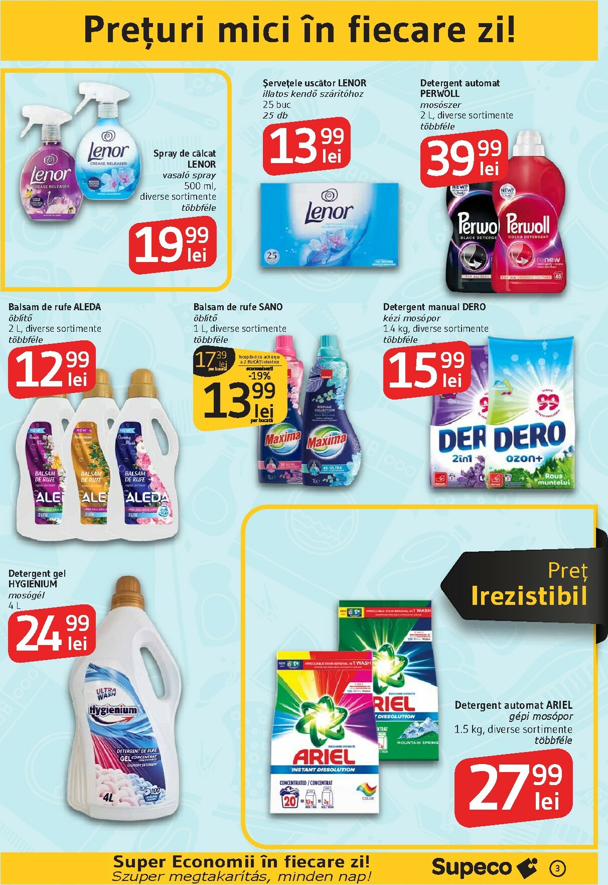 supeco - Catalog Supeco - Curatenie Bilingv online – oferte valabile din 30.10. - page: 3