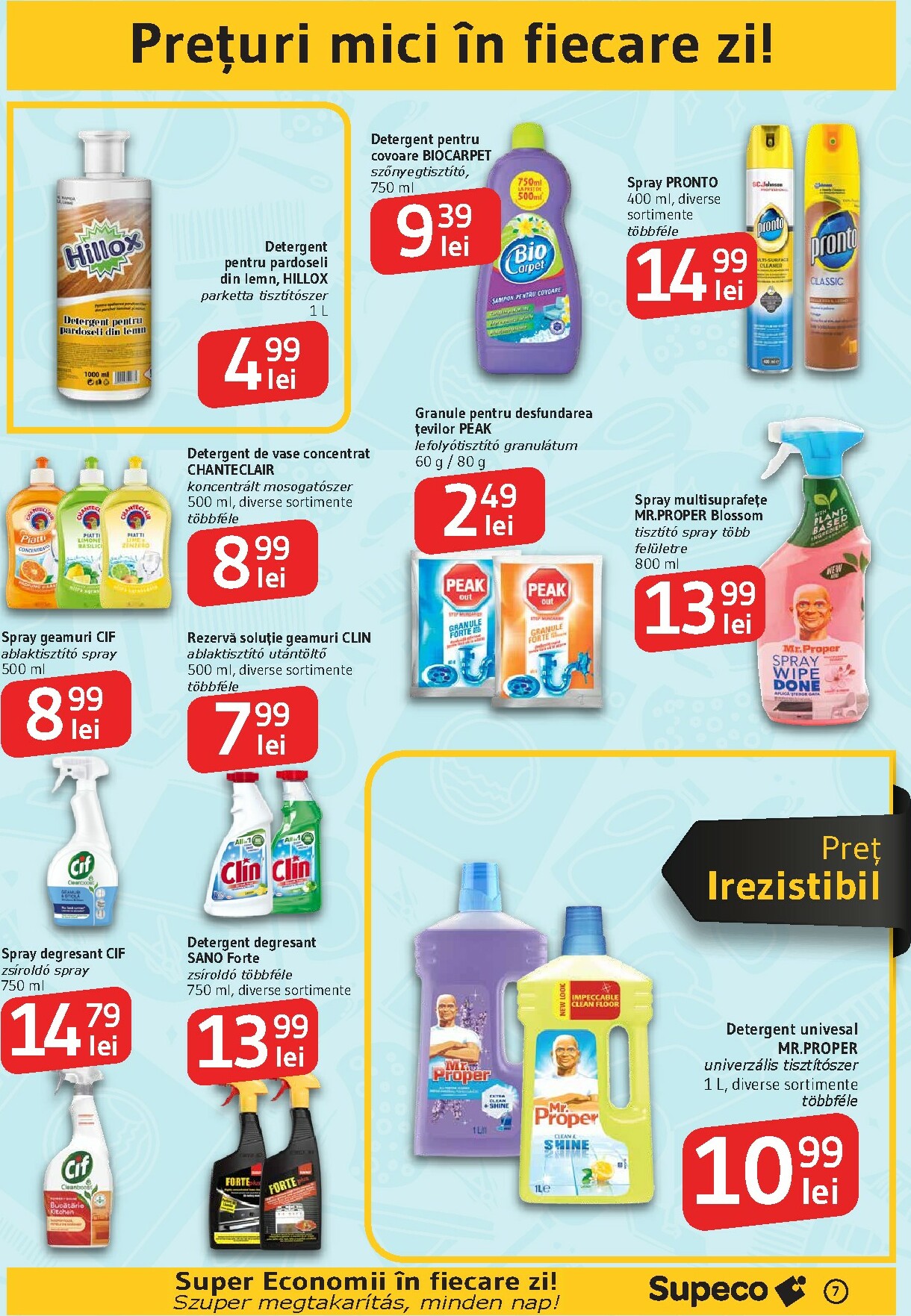 supeco - Catalog Supeco - Curatenie Bilingv online – oferte valabile din 30.10. - page: 7