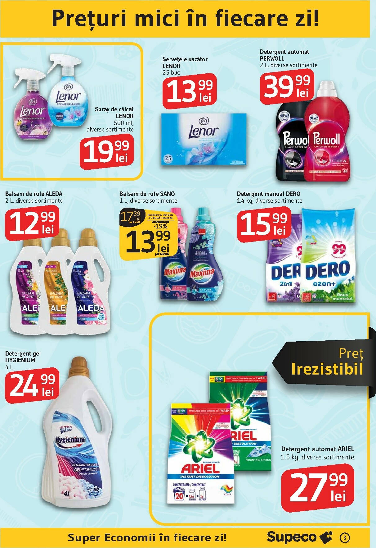 supeco - Catalog Supeco - Curatenie online – oferte valabile din 30.10. - page: 3
