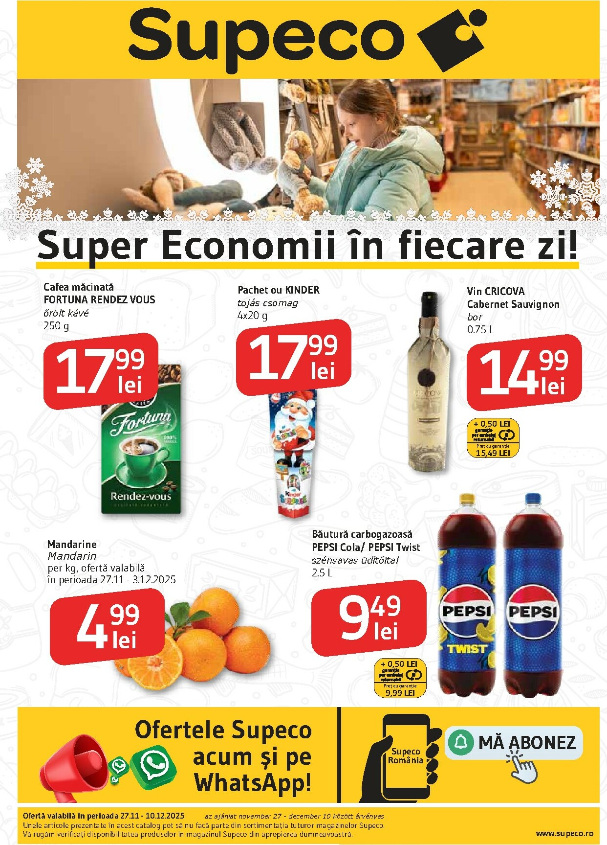 supeco - Catalog Supeco - Bilingv online – oferte valabile din 27.11.