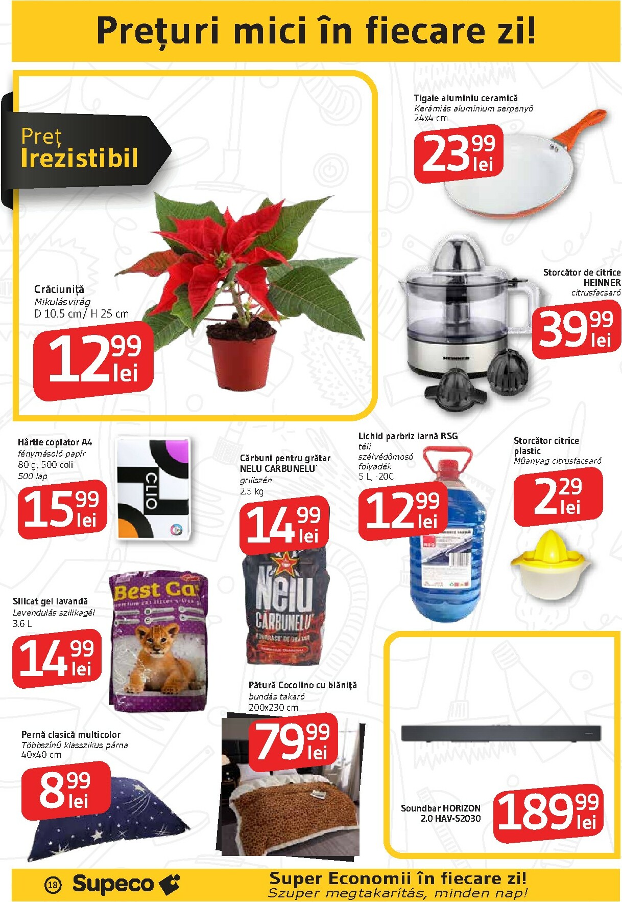 supeco - Catalog Supeco - Bilingv online – oferte valabile din 27.11. - page: 18