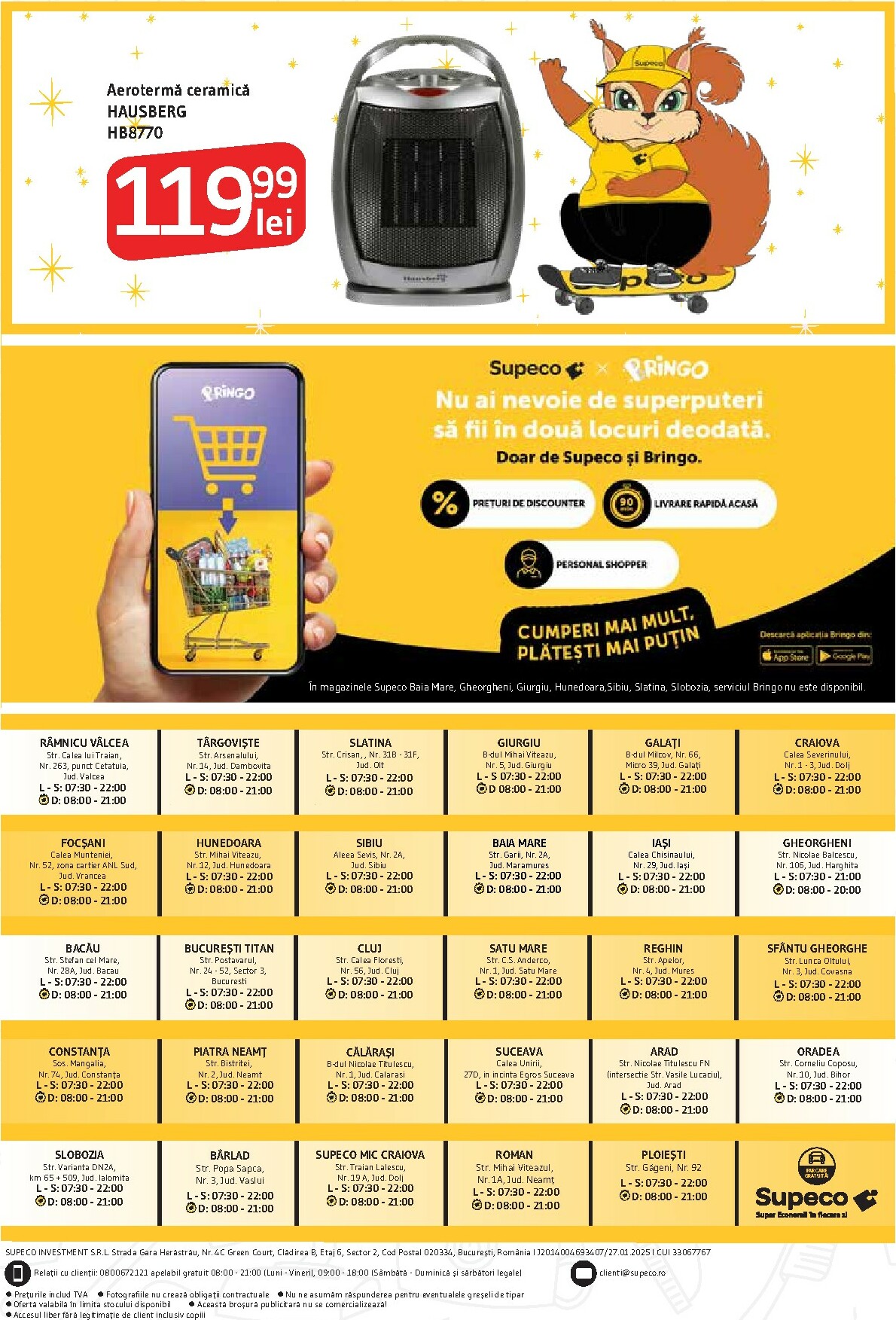 supeco - Catalog Supeco online – oferte valabile din 27.11. - page: 19