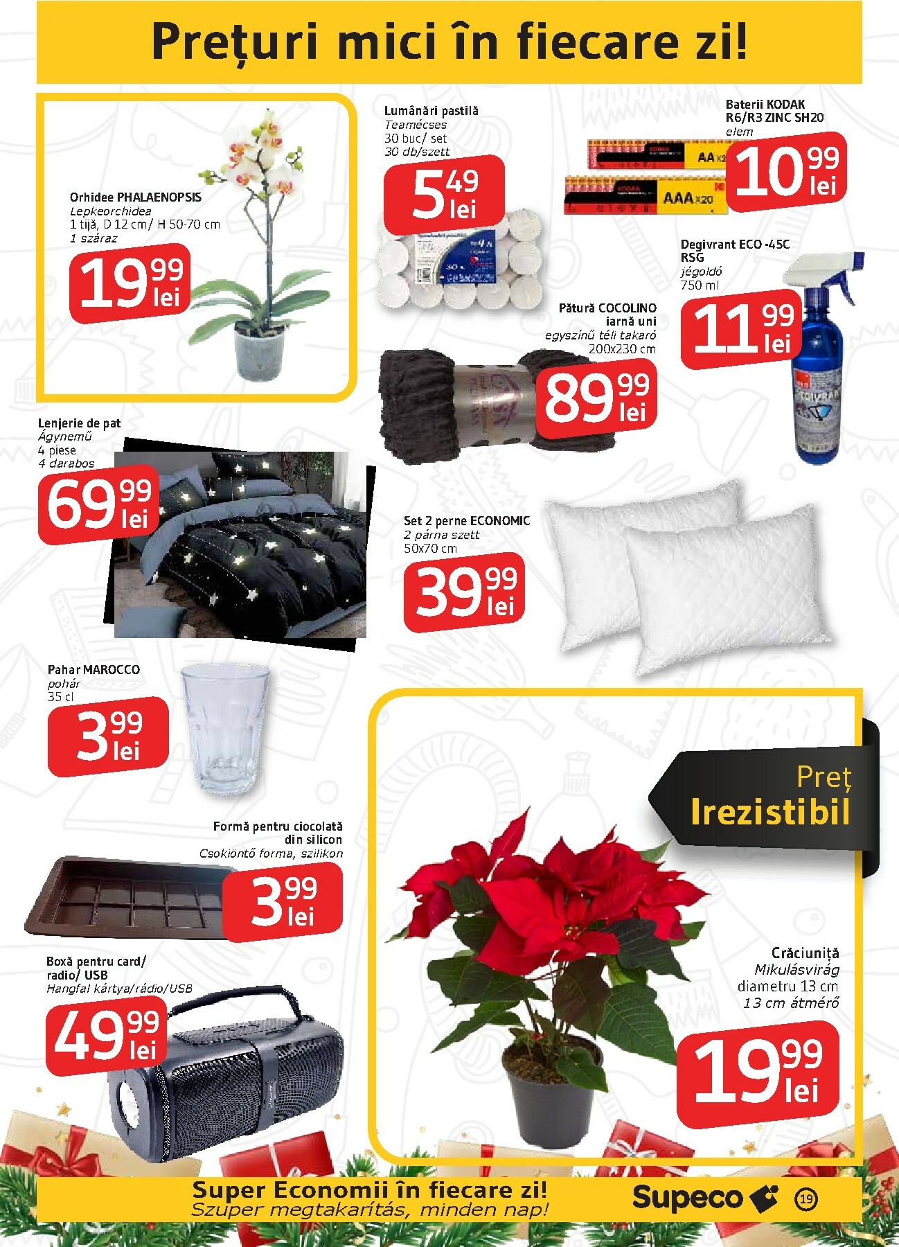 supeco - Catalog Supeco - Bilingv online – oferte valabile din 11.12. - page: 19