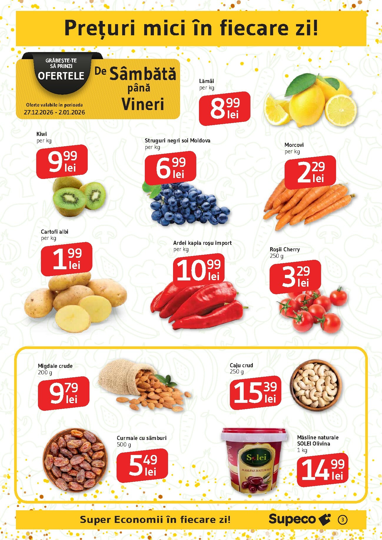 supeco - Catalog Supeco online – oferte valabile din 27.12. - page: 3