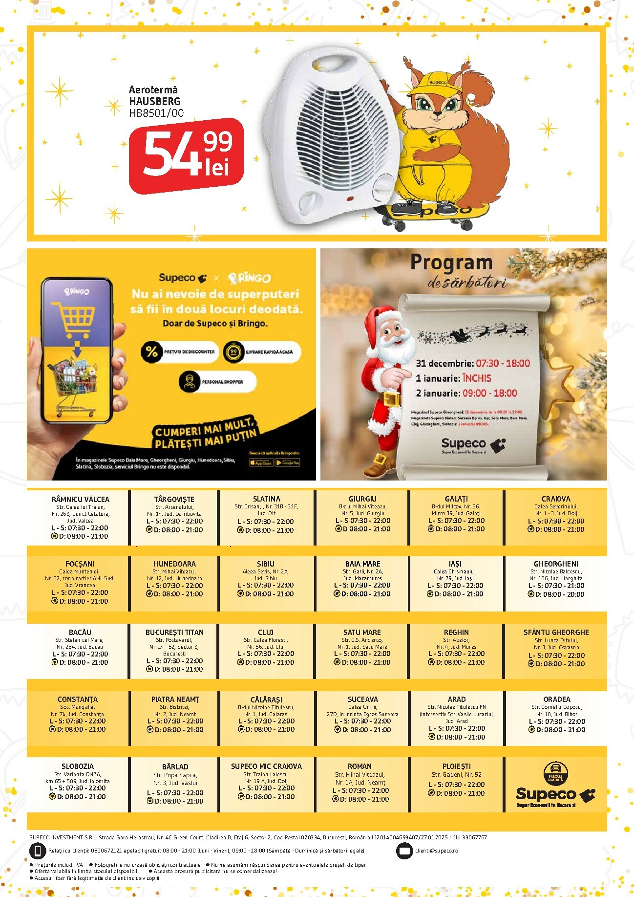 supeco - Catalog Supeco online – oferte valabile din 27.12. - page: 18