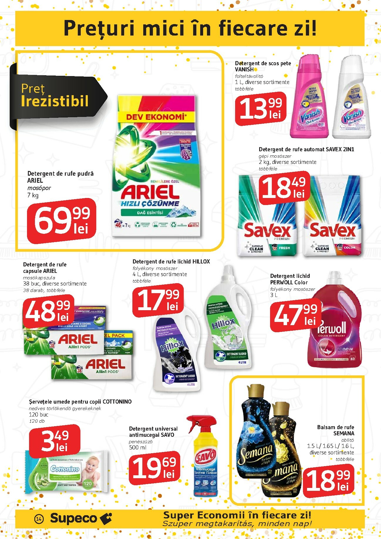 supeco - Catalog Supeco - Bilingv online – oferte valabile din 27.12. - page: 14