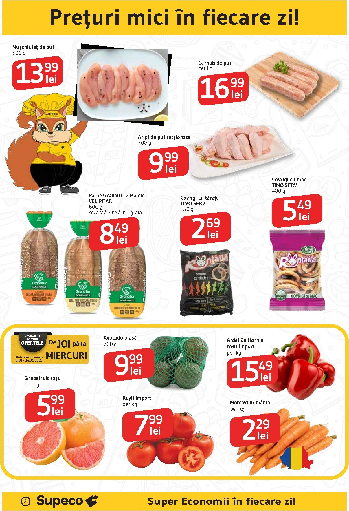 supeco - Catalog Supeco - Dragomiresti-Vale online – oferte valabile din 08.01. - page: 2