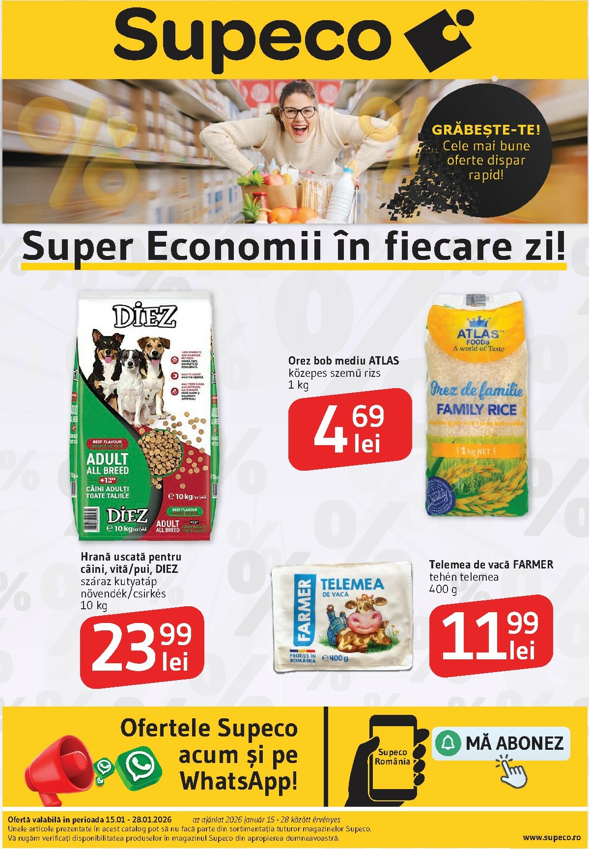 supeco - Catalog Supeco - Prim Pret Bilingv online – oferte valabile din 15.01. - page: 1