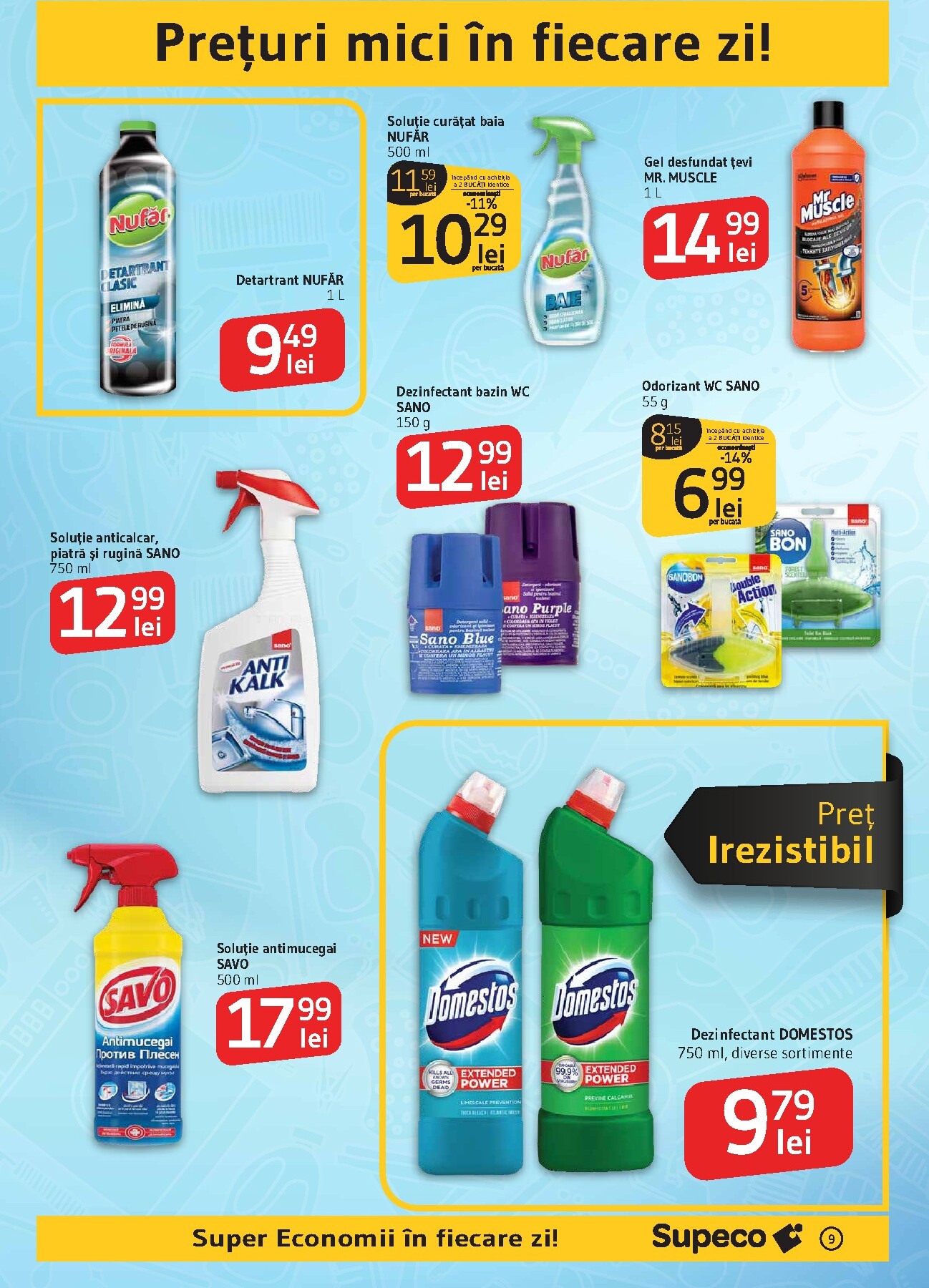 supeco - Catalog Supeco - Curatenie online – oferte valabile din 19.03.2026 - page: 9