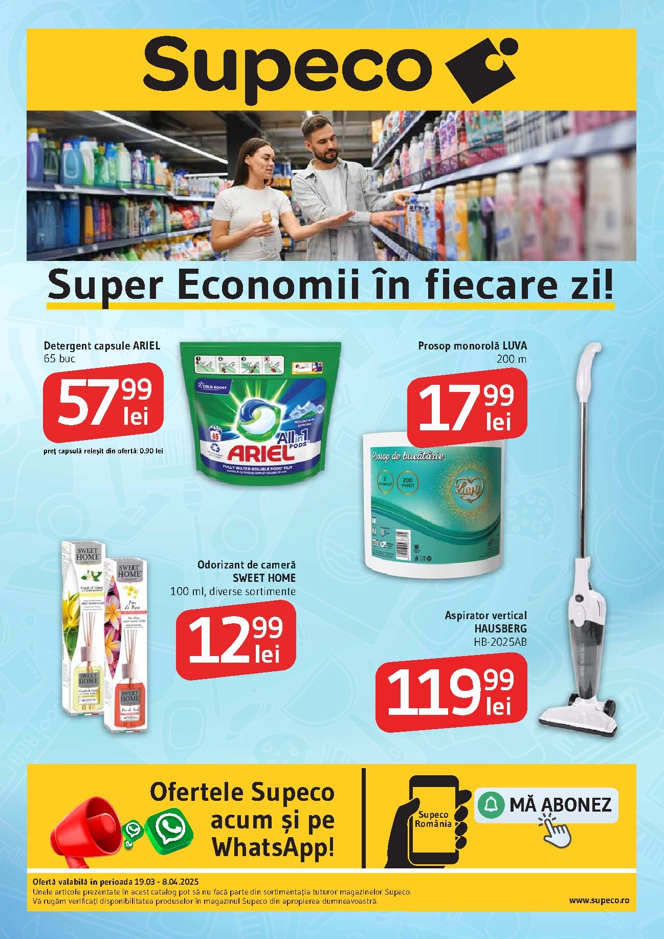 supeco - Catalog Supeco - Curatenie online – oferte valabile din 19.03.2026