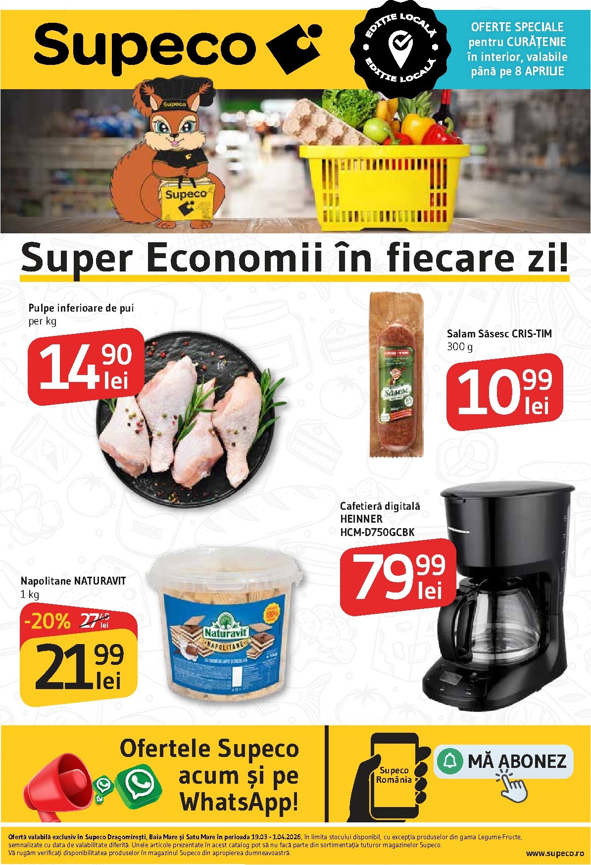 supeco - Catalog Supeco - Local online – oferte valabile din 19.03.2026