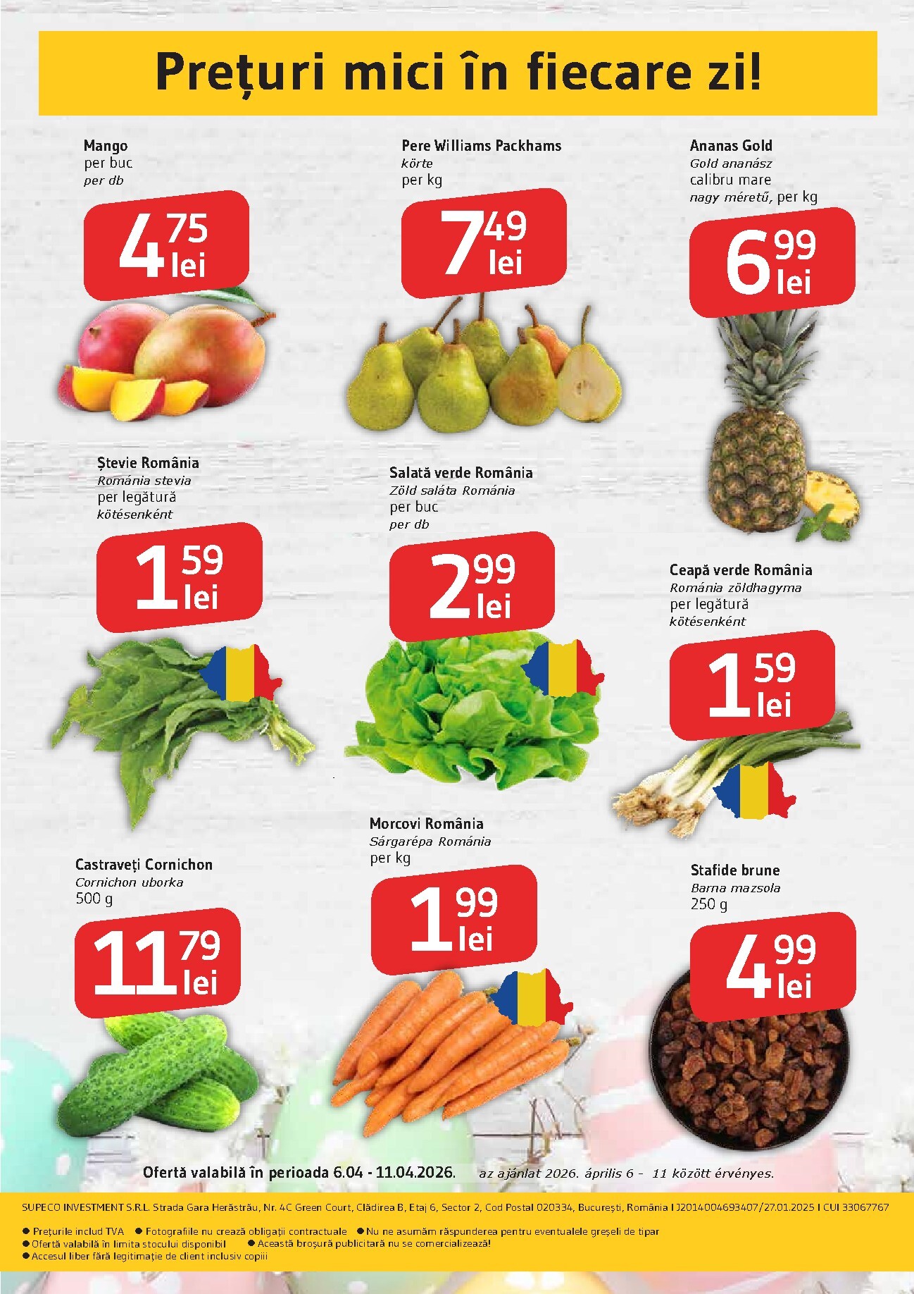 supeco - Brosura Supeco - Super Economii valabilă de la luni 06.04.2026 până la sâmbătă 11.04.2026 - page: 2