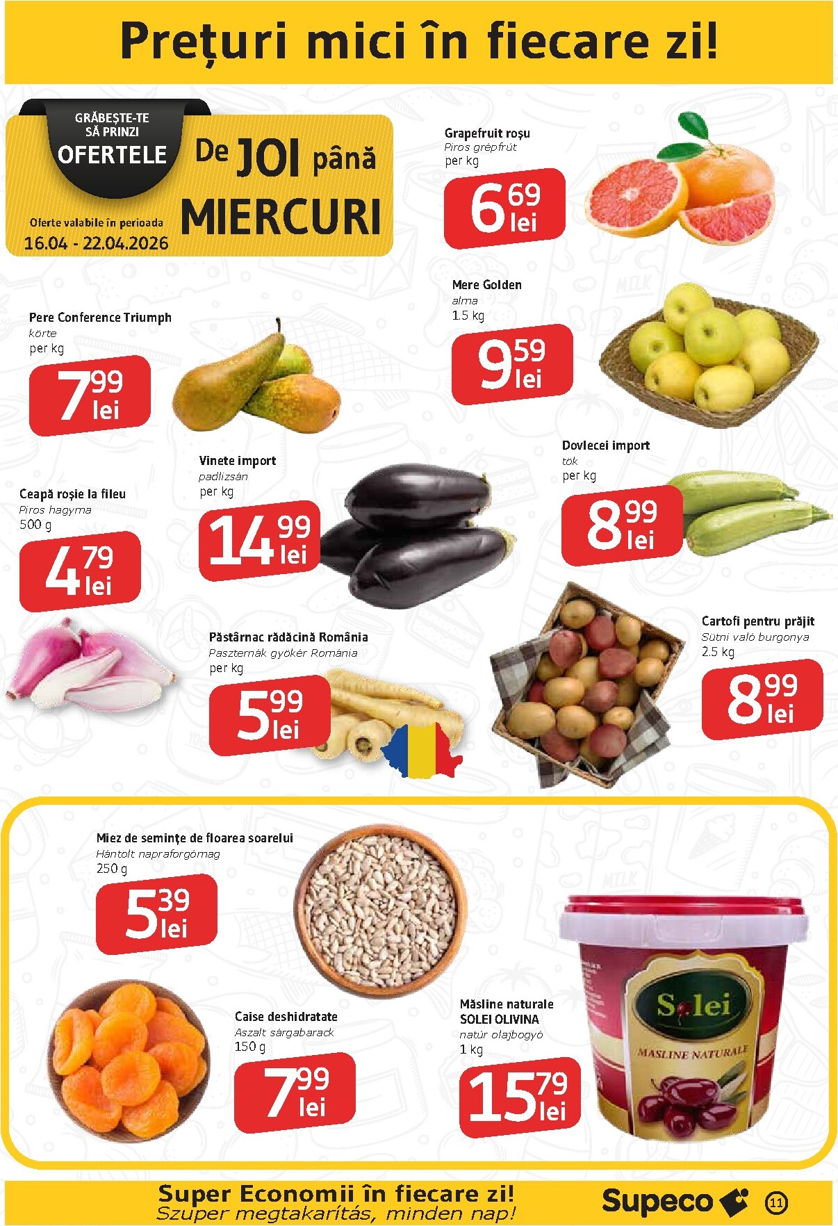 supeco - Pliantele viitoare Supeco - Bilingv valabil de la joi 16.04.2026 până la miercuri 29.04.2026 - page: 11