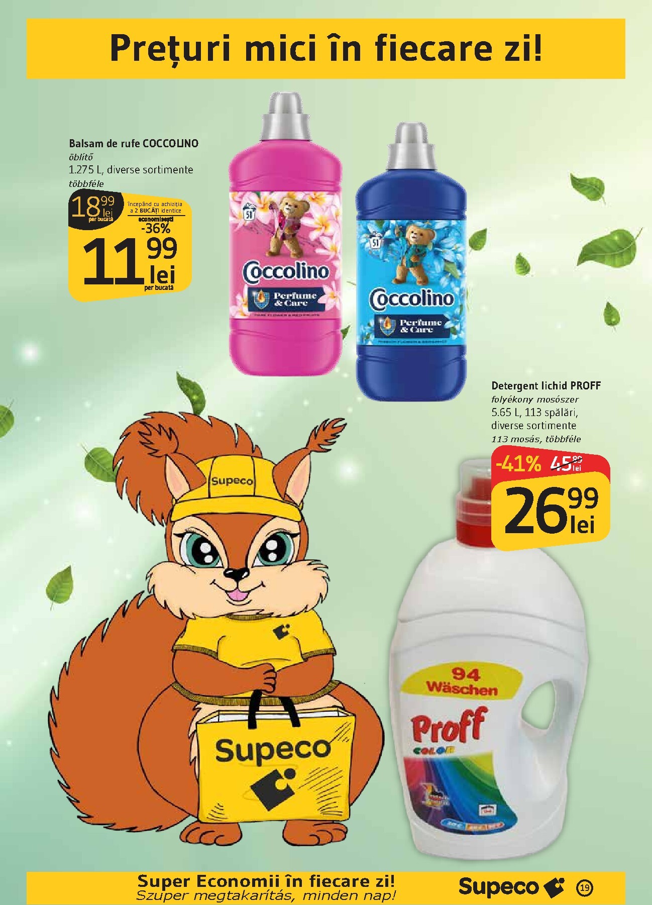 supeco - Pliantele viitoare Supeco - Bilingv valabil de la joi 30.04.2026 până la miercuri 13.05.2026 - page: 19