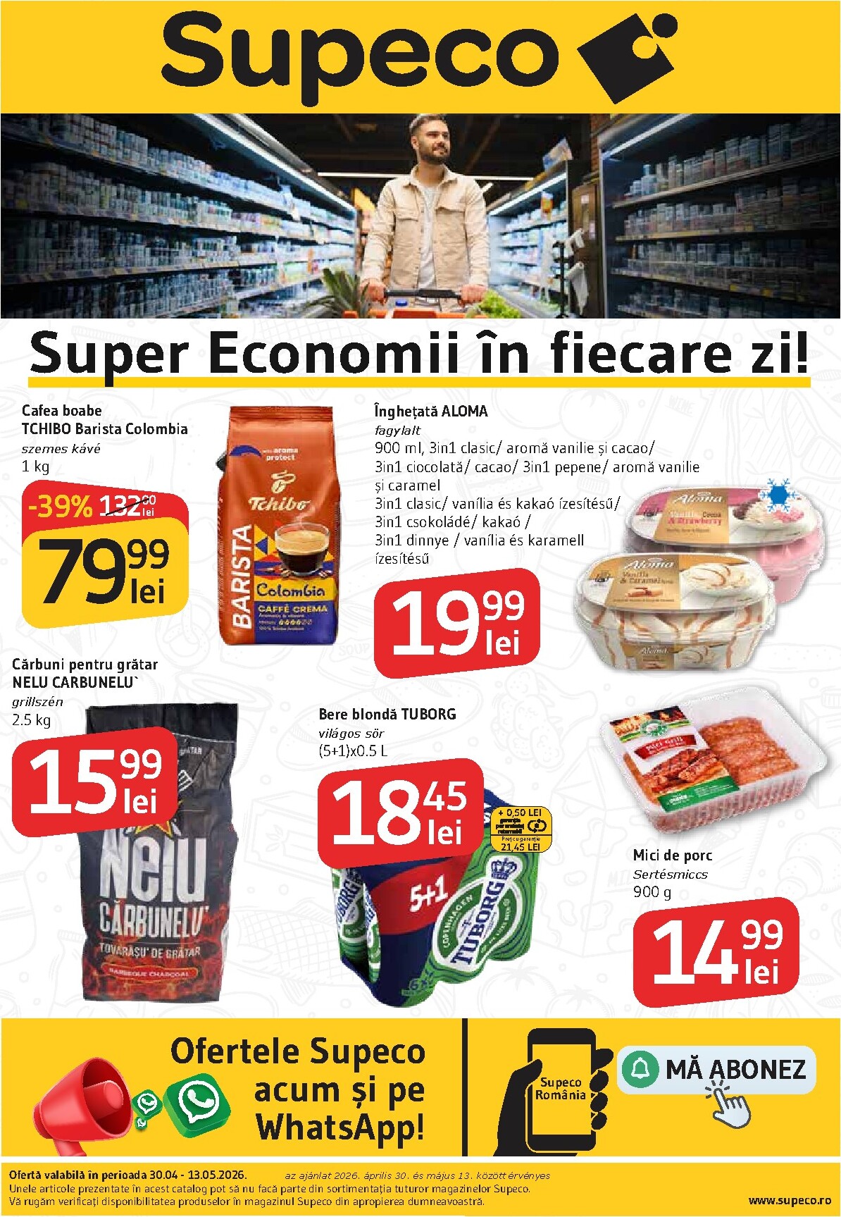 supeco - Pliantele viitoare Supeco - Bilingv valabil de la joi 30.04.2026 până la miercuri 13.05.2026