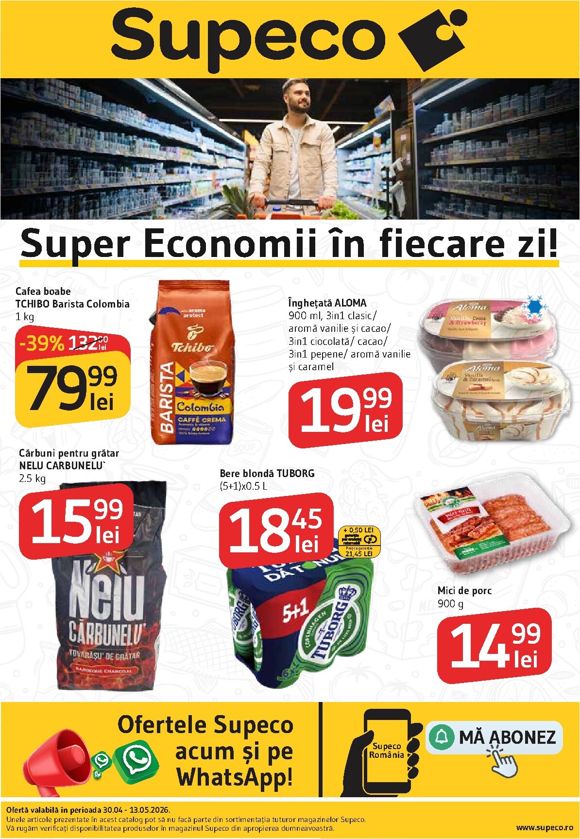 supeco - Pliantele viitoare Supeco valabil de la joi 30.04.2026 până la miercuri 13.05.2026