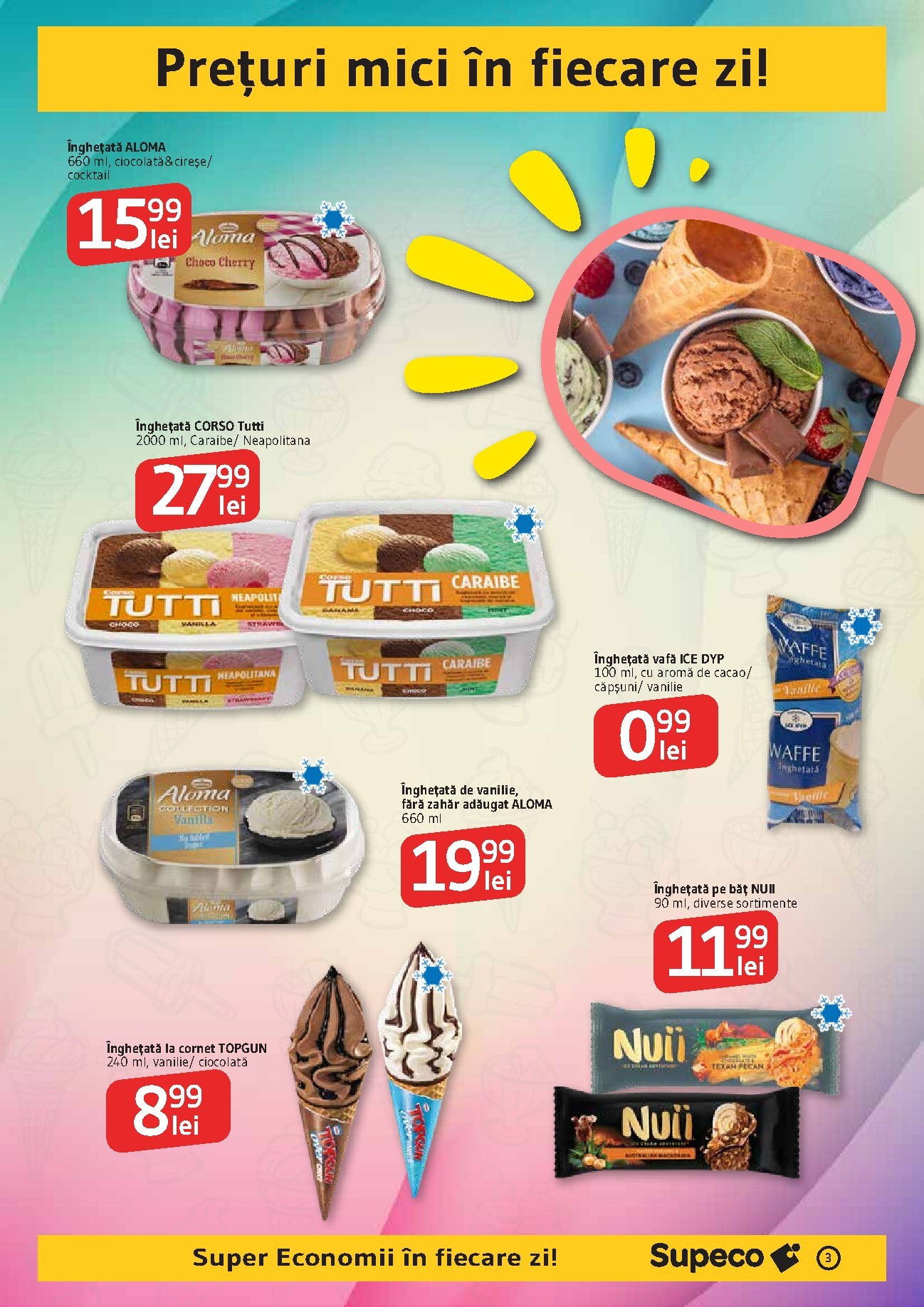 supeco - Pliantele viitoare Supeco - Catalog Inghetata valabil de la joi 07.05.2026 până la miercuri 20.05.2026 - page: 3