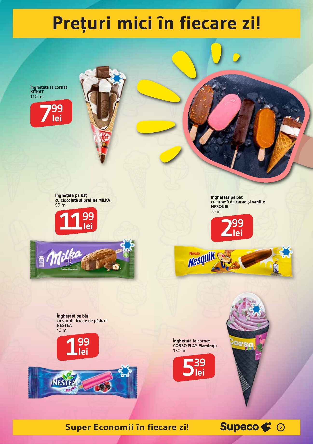 supeco - Pliantele viitoare Supeco - Catalog Inghetata valabil de la joi 07.05.2026 până la miercuri 20.05.2026 - page: 5