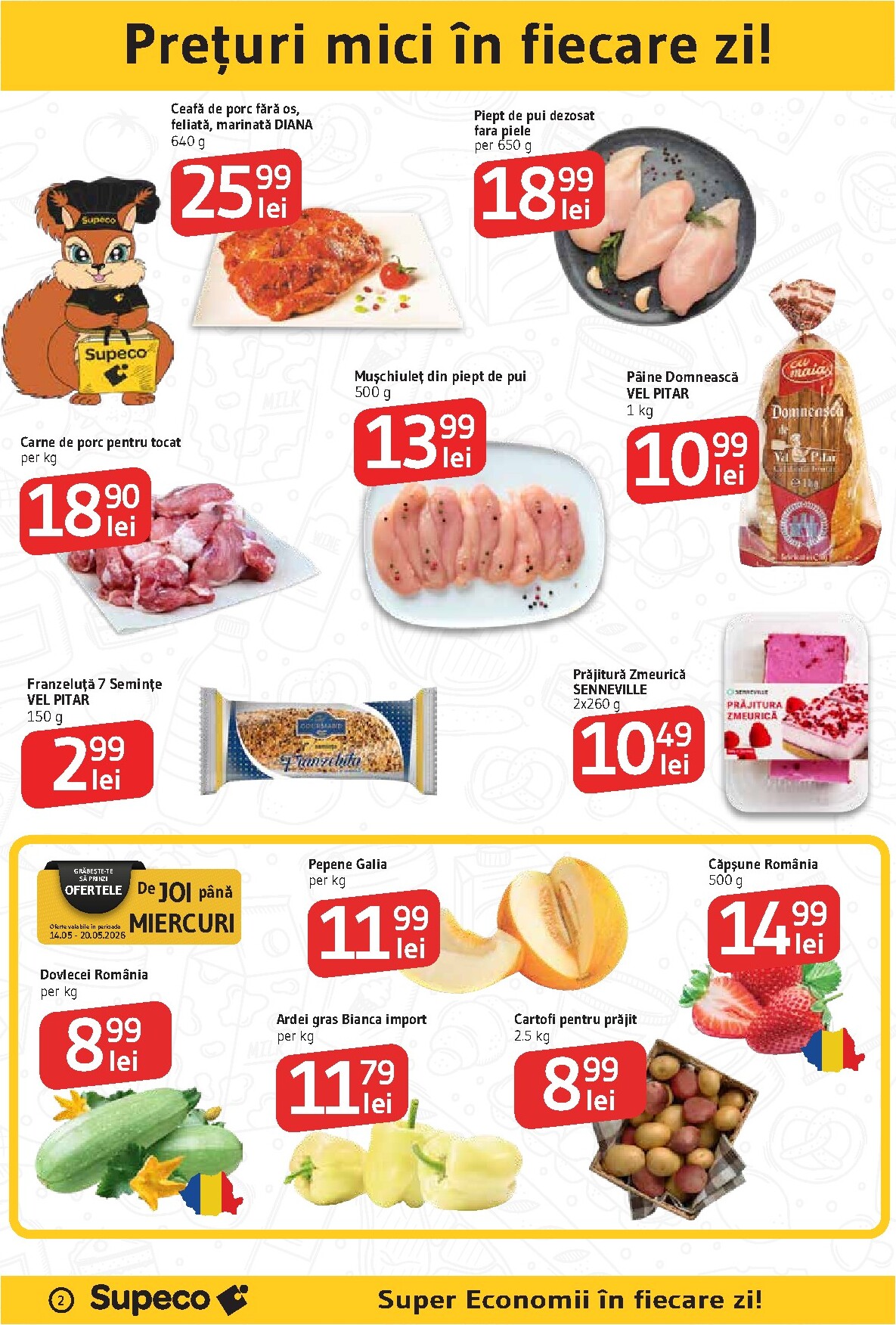 supeco - Pliantele viitoare Supeco - Dragomiresti, Baia Mare si Satu Mare valabil de la joi 14.05.2026 până la miercuri 03.06.2026 - page: 2