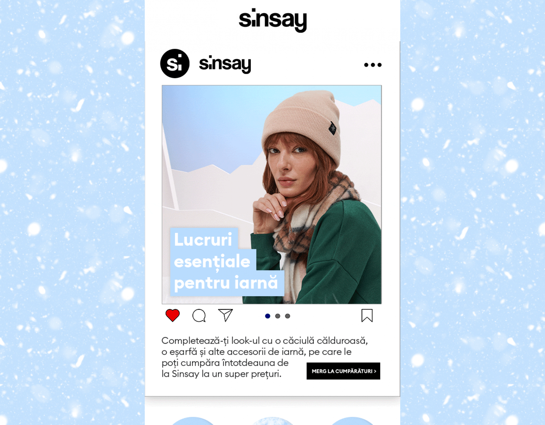 sinsay - Sinsay - Cu Sinsay, iarna nu e așa de rea! ️