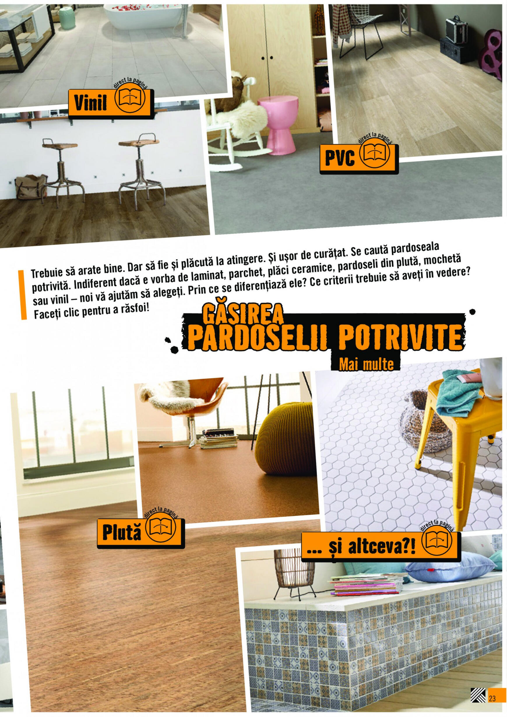 hornbach - Hornbach - Pardoseala perfectă există! Doar trebuie s-o alegi - page: 23