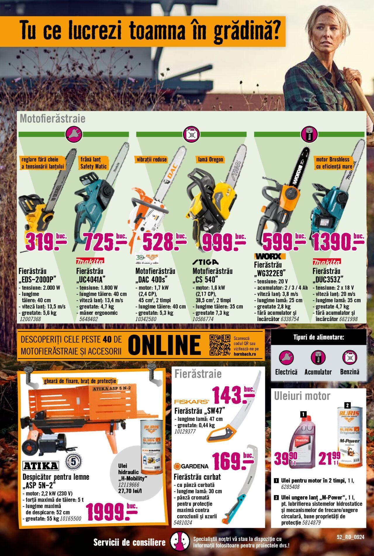 hornbach - Catalog Hornbach 02.09.2024 - 29.09.2024 - page: 52