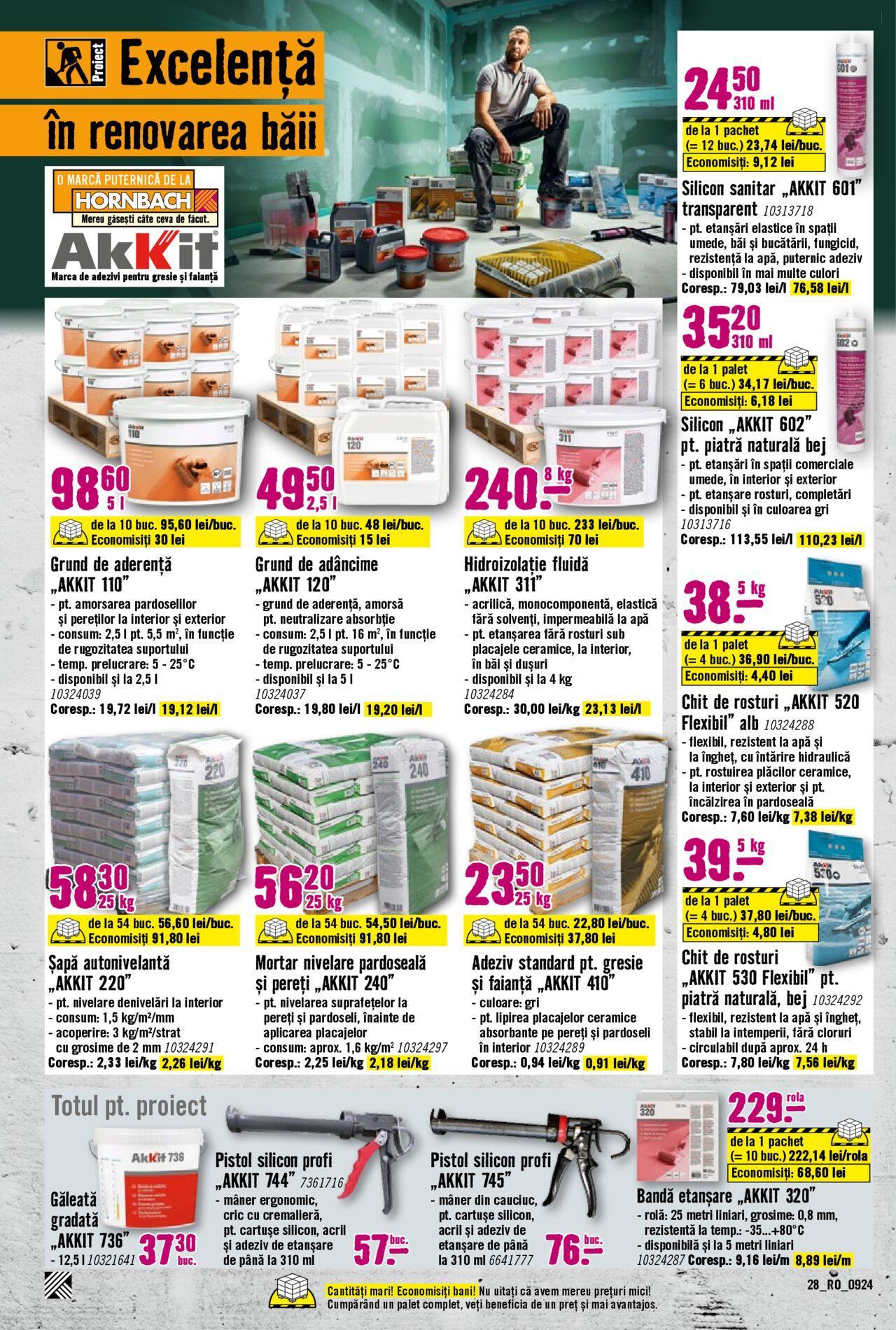 hornbach - Catalog Hornbach 02.09.2024 - 29.09.2024 - page: 28