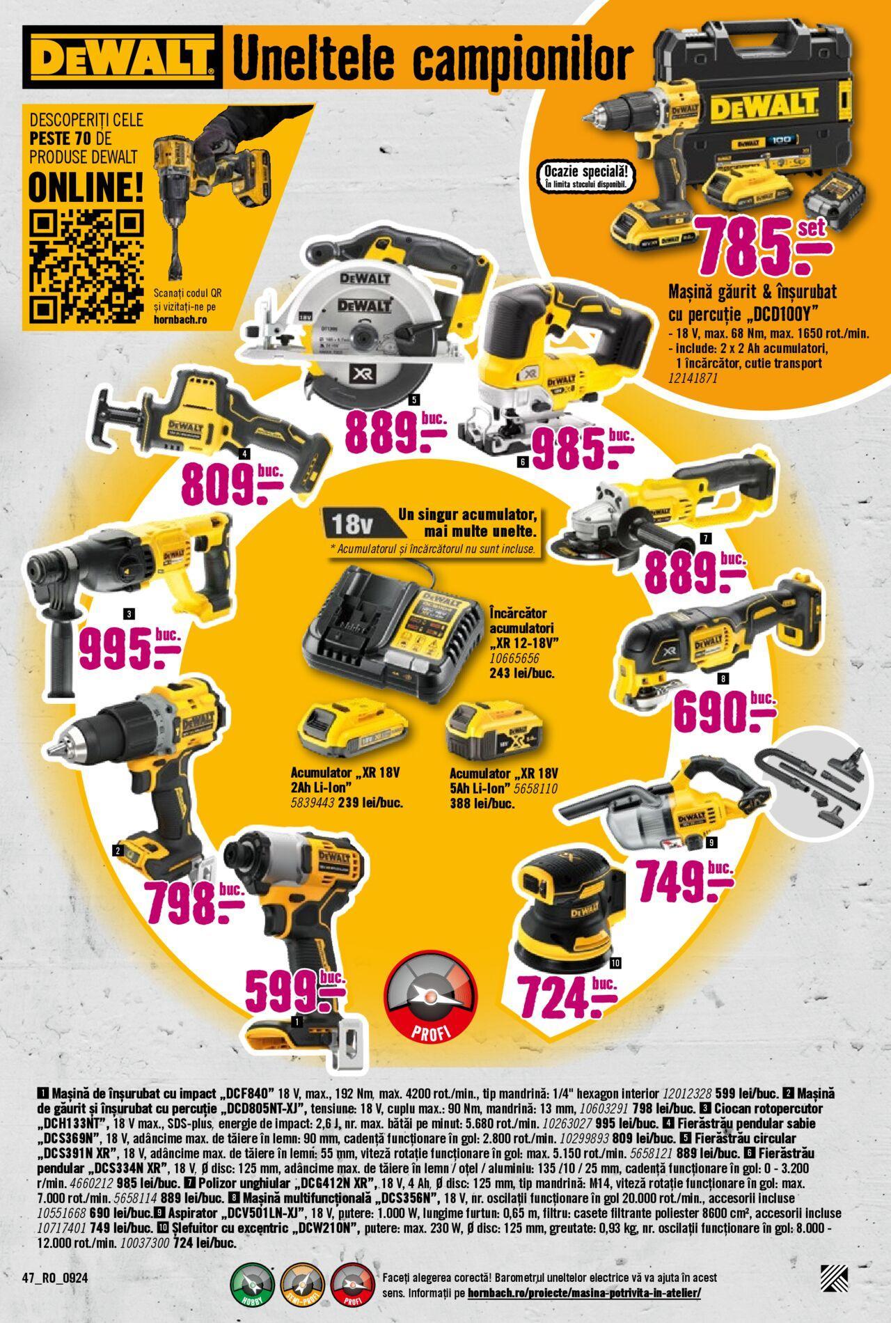 hornbach - Catalog Hornbach 02.09.2024 - 29.09.2024 - page: 47