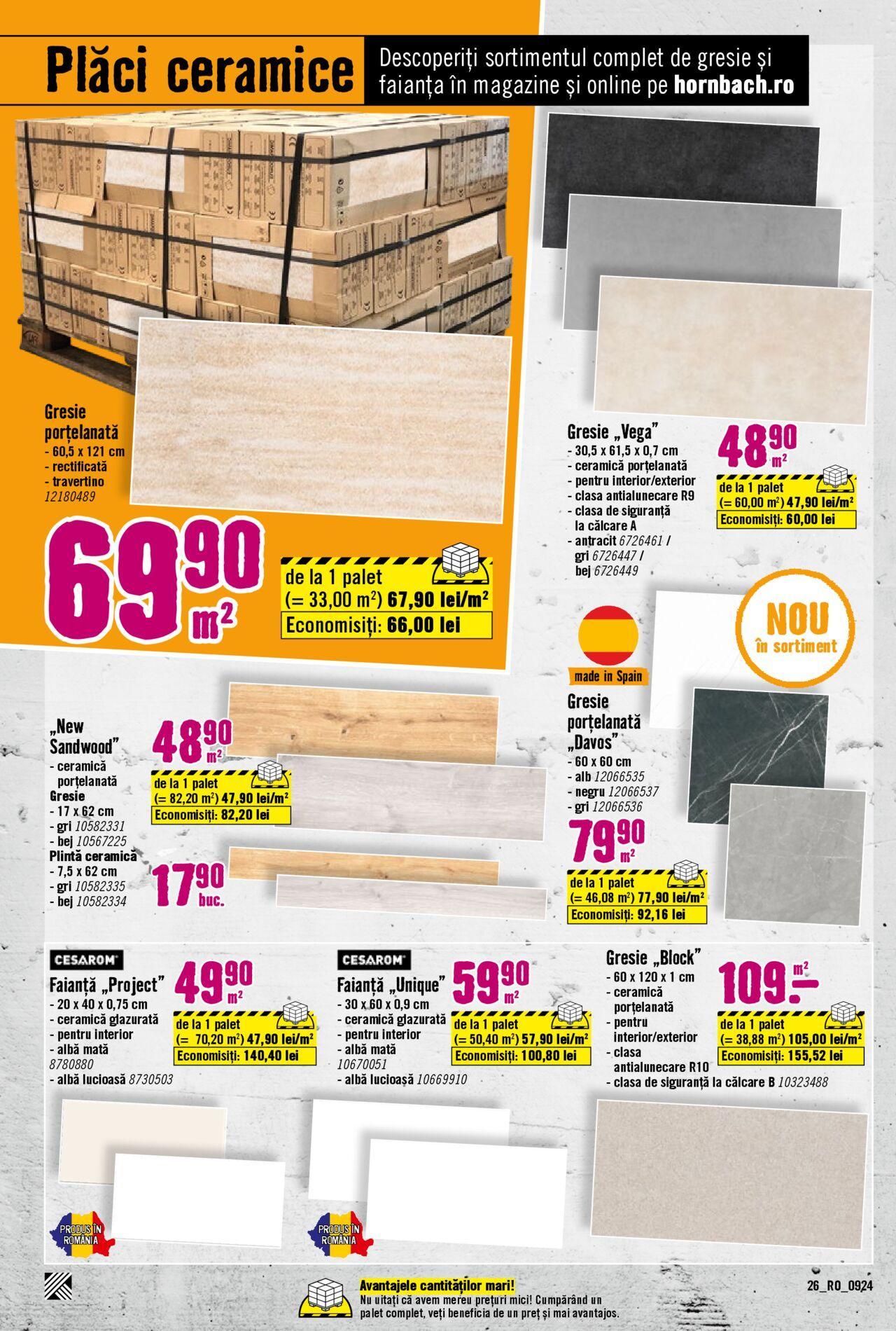 hornbach - Catalog Hornbach 02.09.2024 - 29.09.2024 - page: 26