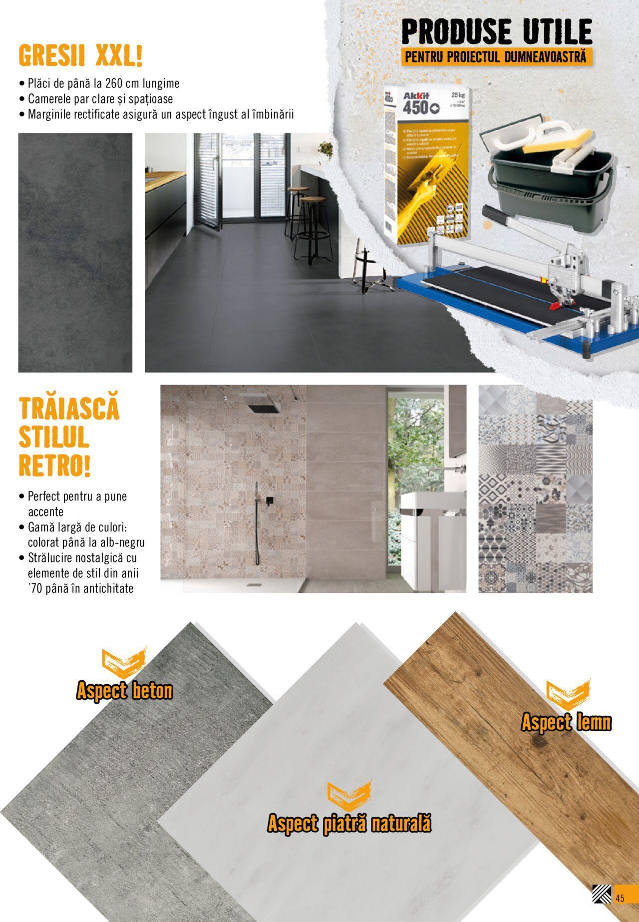 hornbach - Hornbach catalog - Special pentru pardoseli de luni 20.11.2023 - page: 45