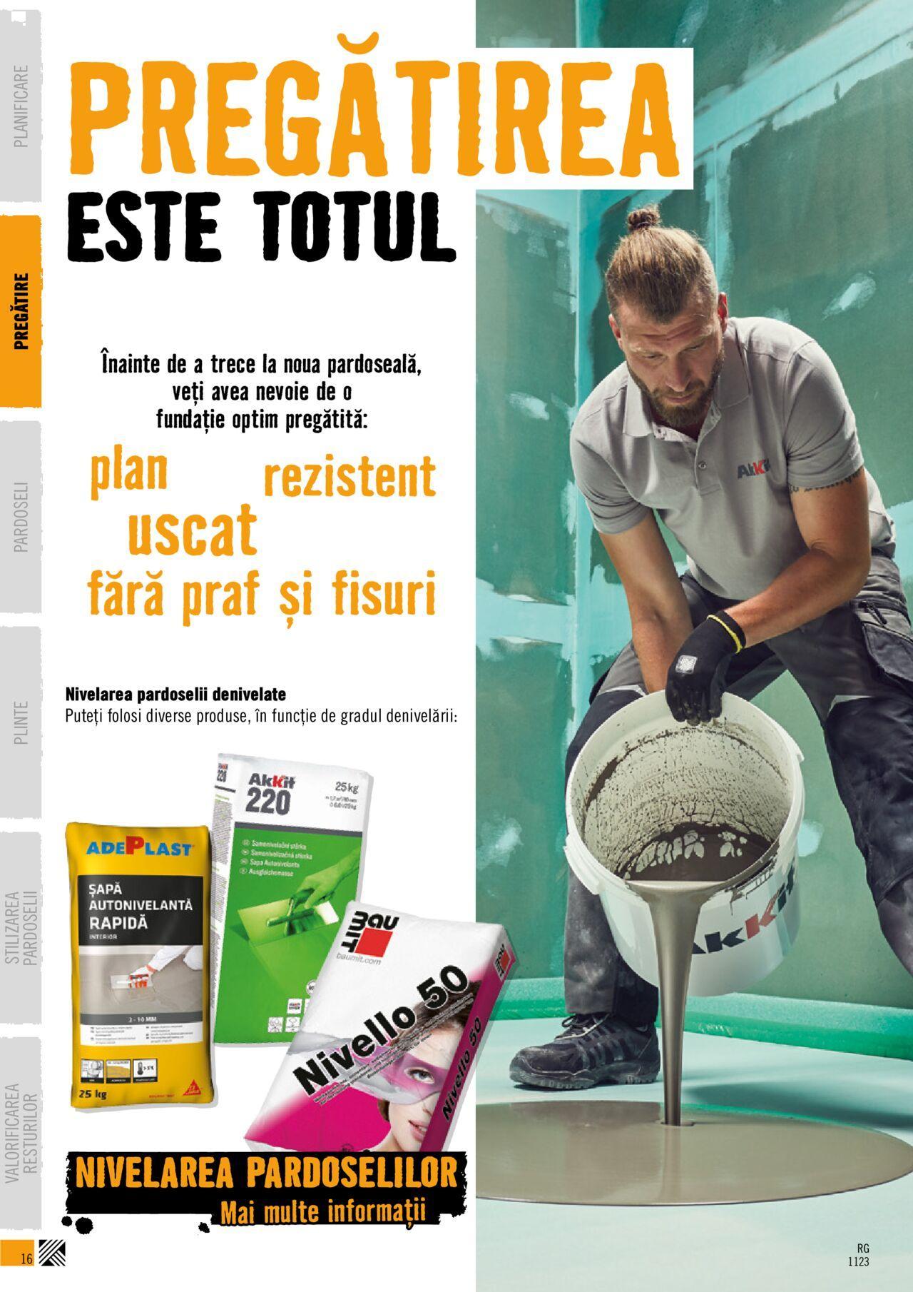 hornbach - Hornbach catalog - Special pentru pardoseli de luni 20.11.2023 - page: 16