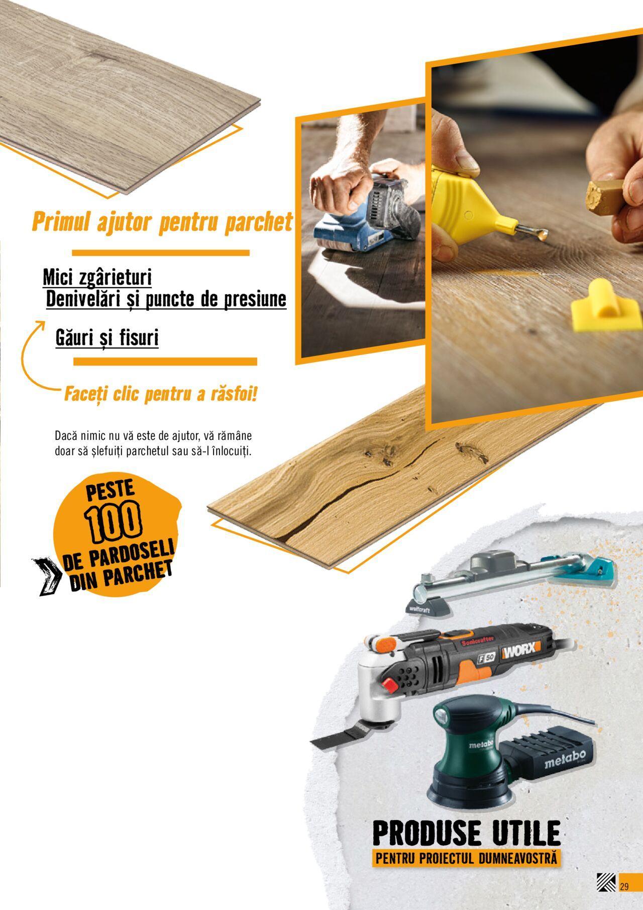 hornbach - Hornbach catalog - Special pentru pardoseli de luni 20.11.2023 - page: 29