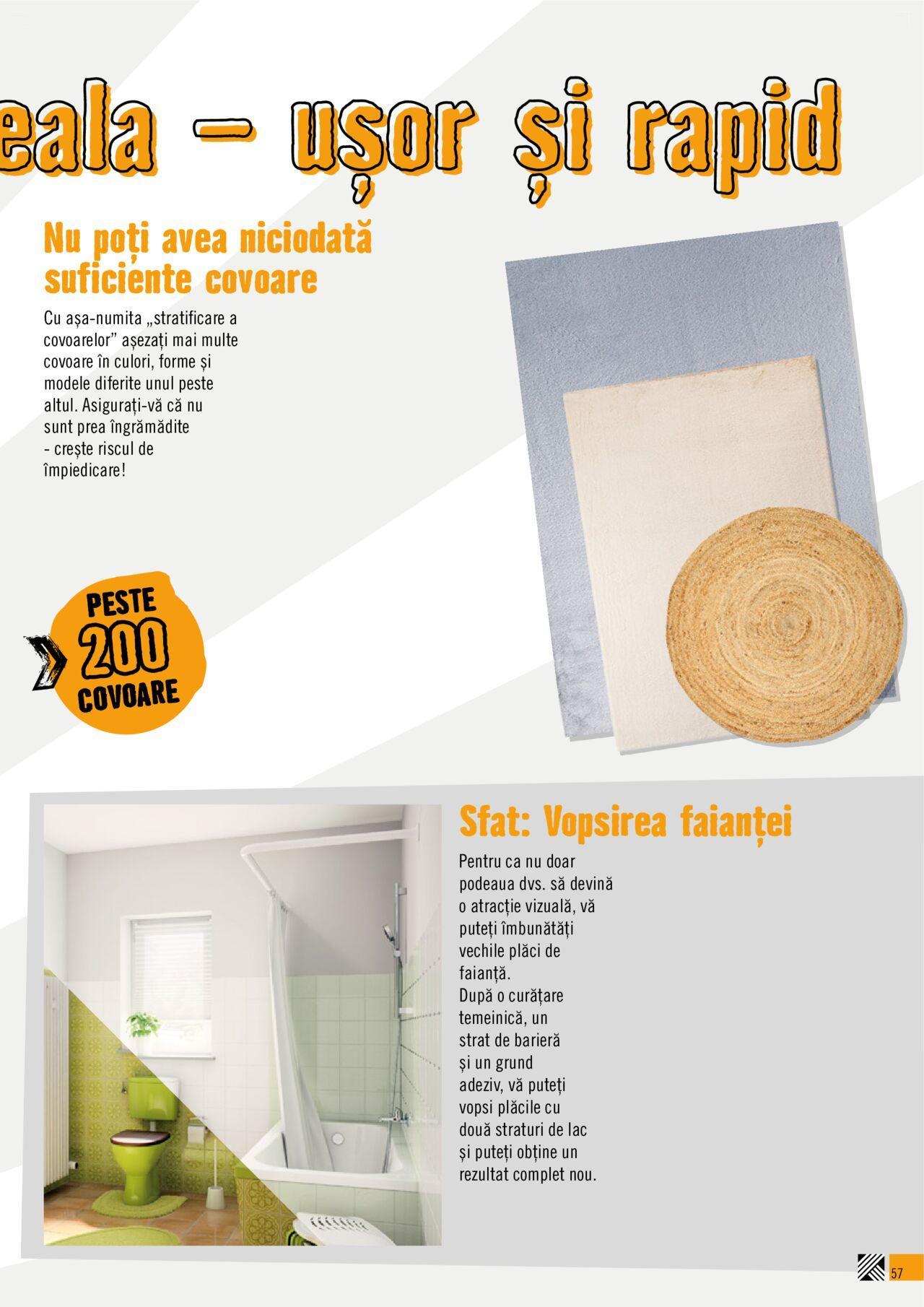 hornbach - Hornbach catalog - Special pentru pardoseli de luni 20.11.2023 - page: 57