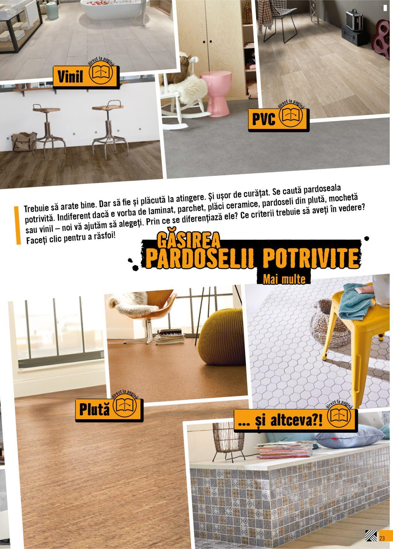 hornbach - Hornbach catalog - Special pentru pardoseli de luni 20.11.2023 - page: 23