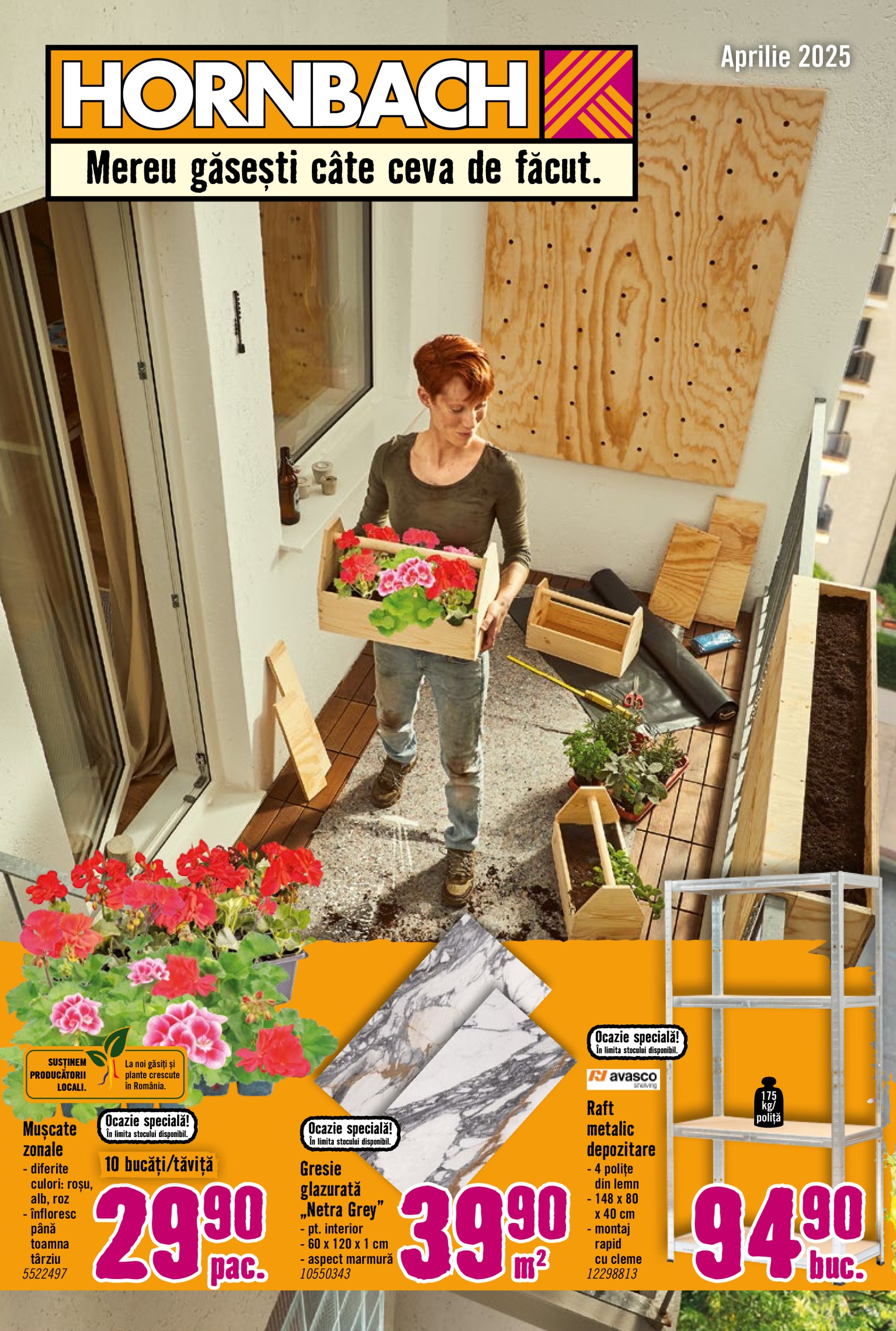 hornbach - Catalog Hornbach valabil din 10.04. - 11.05.