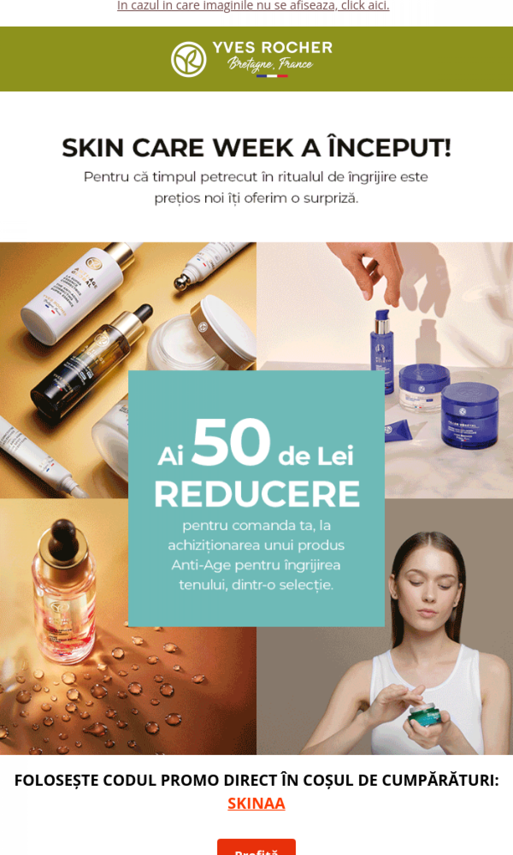 yves-rocher - Yves Rocher - Skin Care Week îți aduce reduceri: -50 LEI! - page: 1
