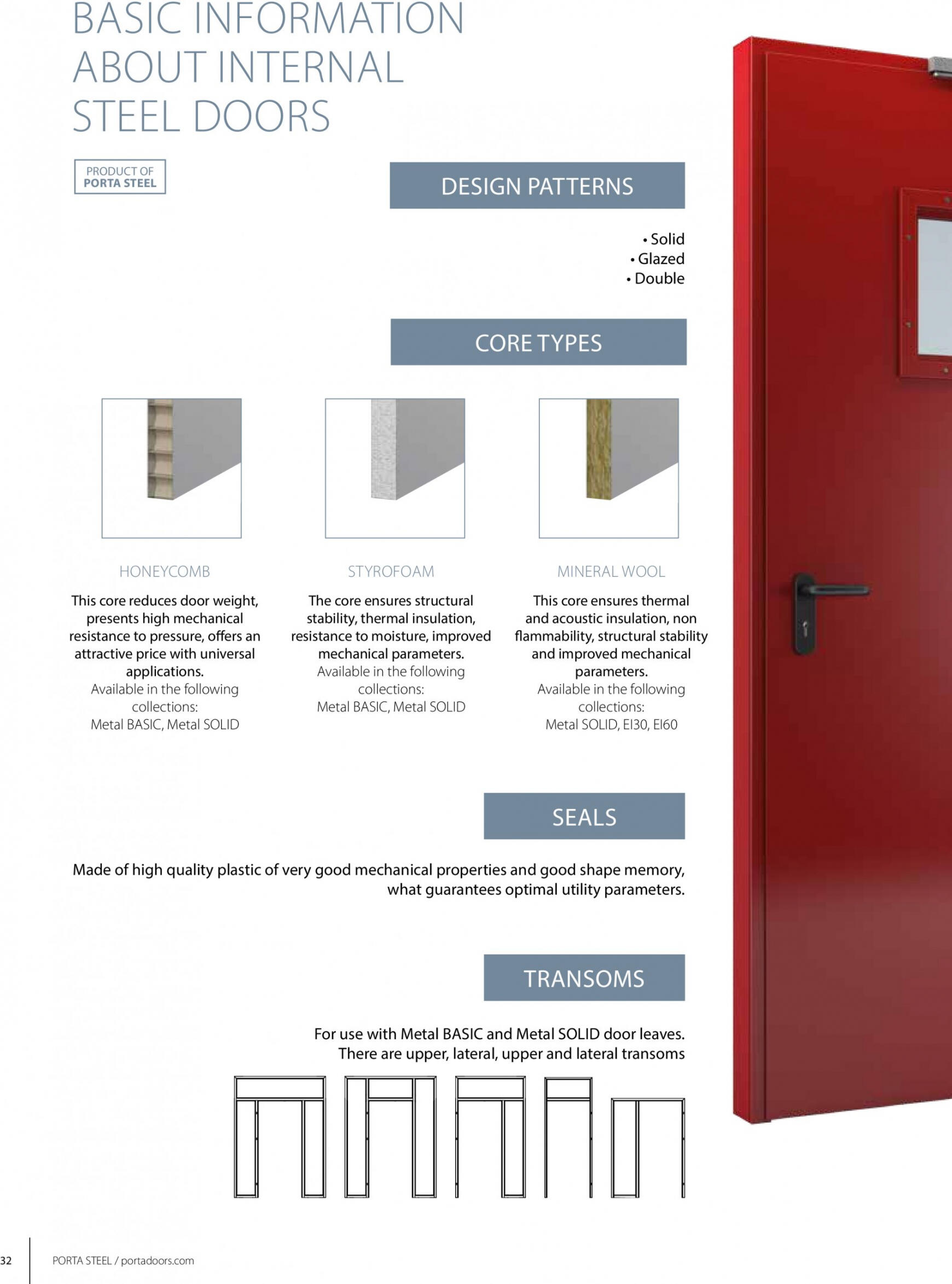 porta-doors - Porta - Catalog uși din oțel tehnice și de exterior - page: 32